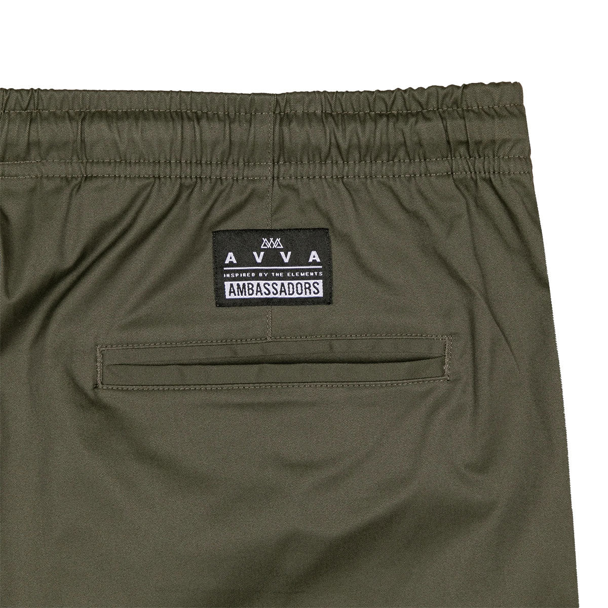 AVVA Covina Beach Shorts - Olive image 5