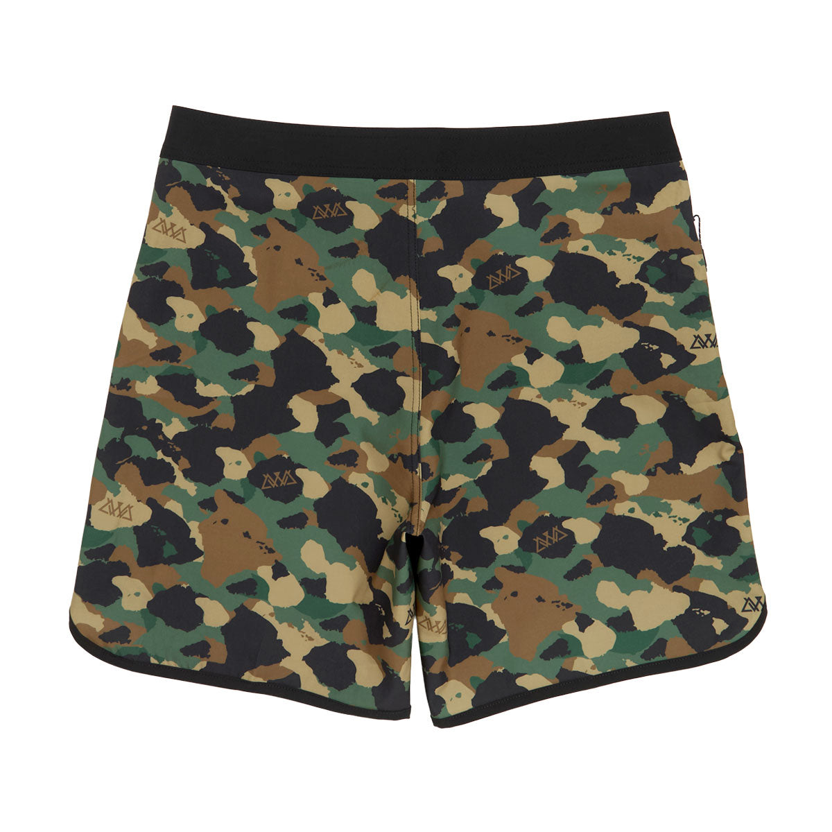 AVVA Ku Camo 19 Boardshorts - Olive image 2