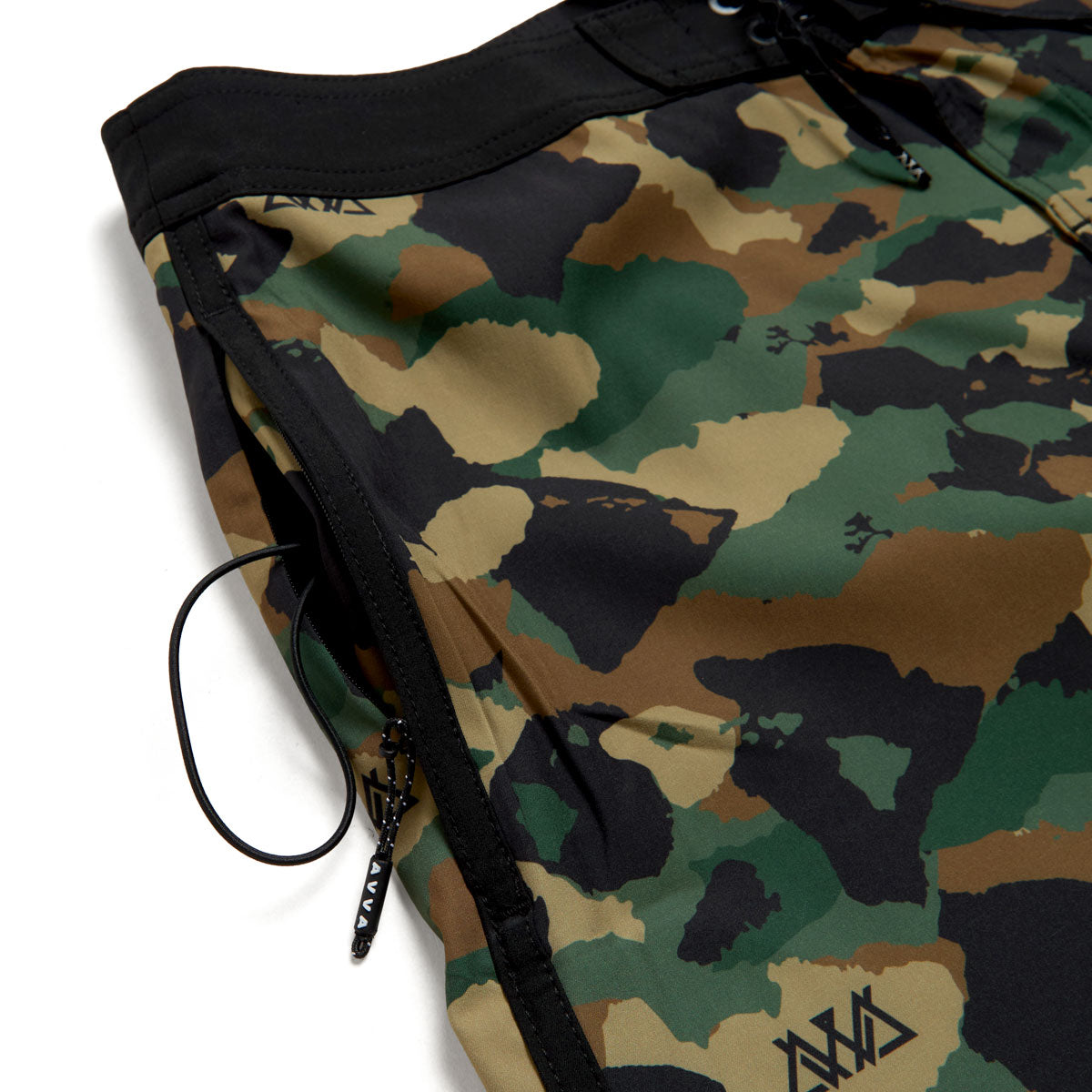 AVVA Ku Camo 19 Boardshorts - Olive image 3