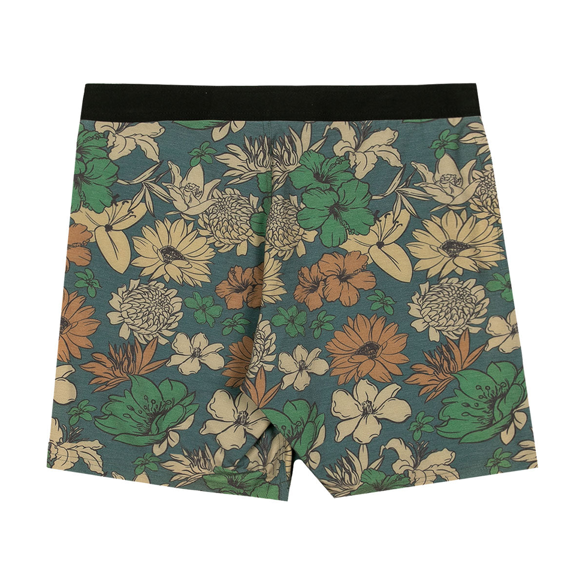 AVVA Sketch Hibiscus 19 Boardshorts - Olive image 2