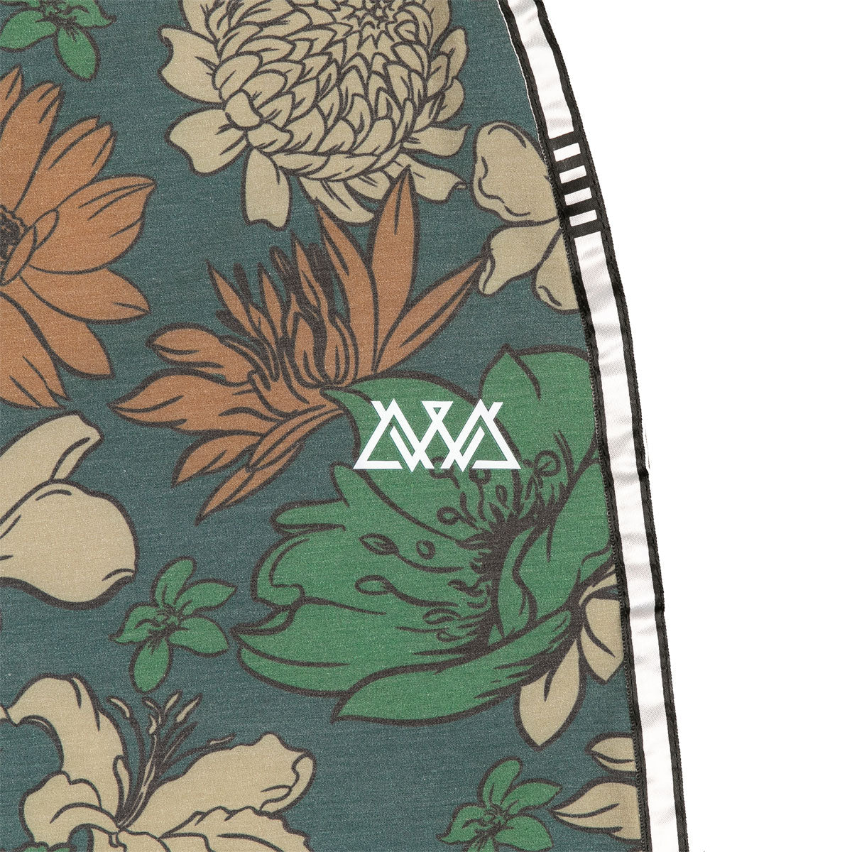 AVVA Sketch Hibiscus 19 Boardshorts - Olive image 4