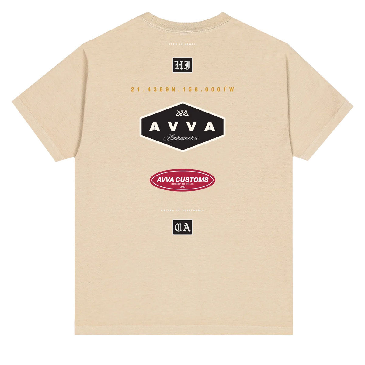 AVVA Pit Stop T-Shirt - Khaki image 1