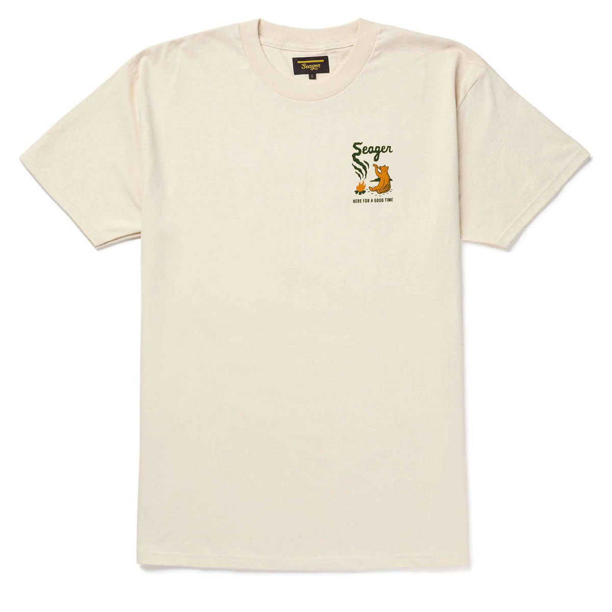 Seager Smokey T-Shirt - Cream image 2