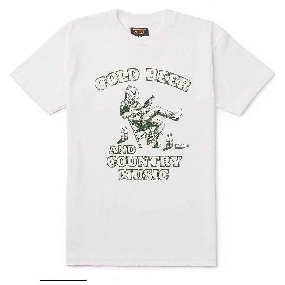 Seager Country Music T-Shirt - White image 1