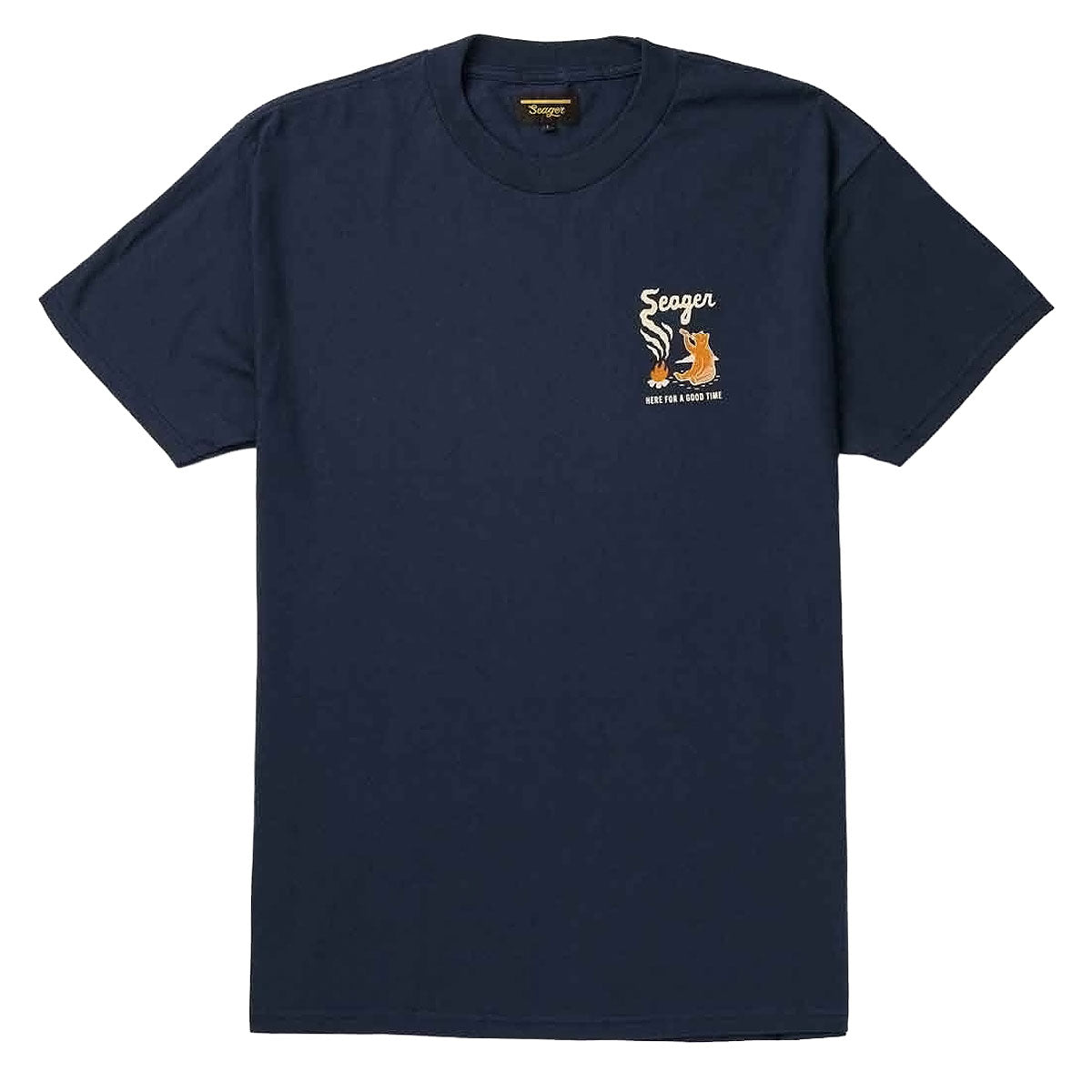 Seager Smokey T-Shirt - Navy image 2