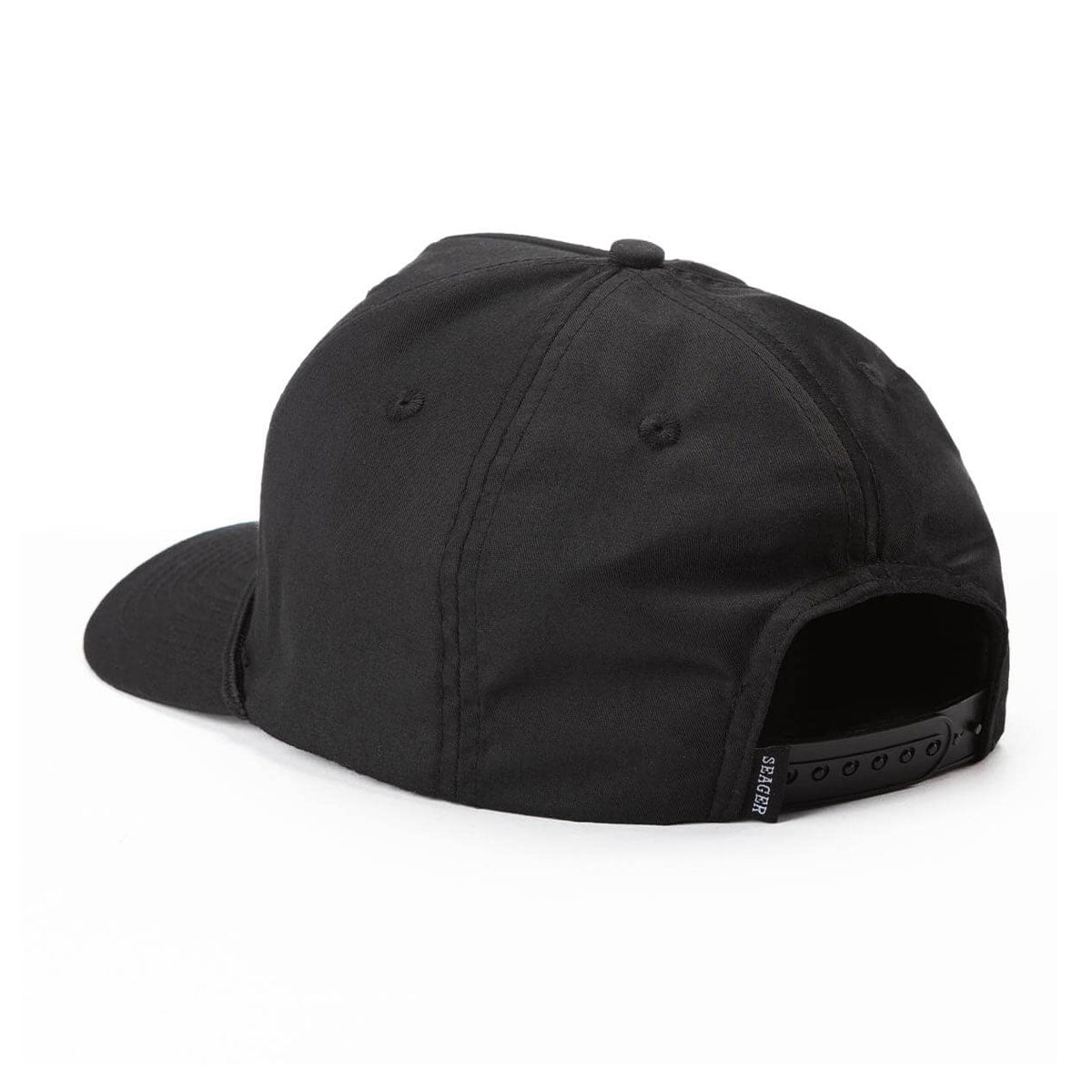 Seager x Waylon Jennings Country Snapback Hat - Black image 2