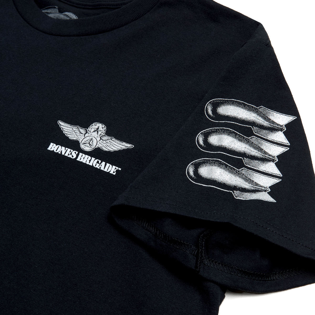 Bones Brigade OG Bomber T-Shirt - Black image 3