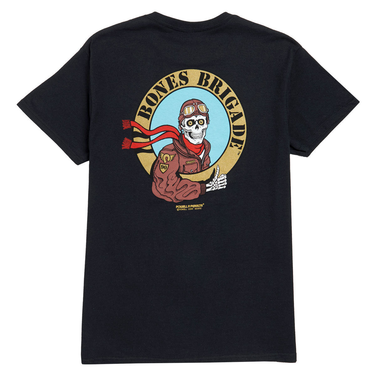 Bones Brigade Ripper Pilot T-Shirt - Black image 1