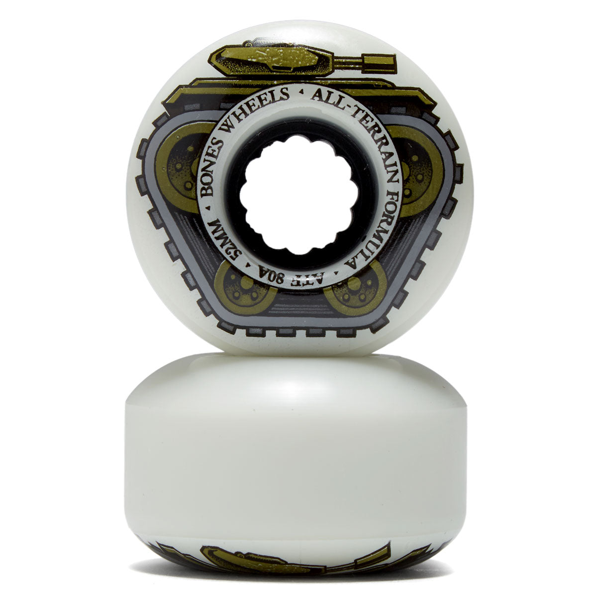 Bones ATF All Tank 80a Skateboard Wheels - 52mm image 2