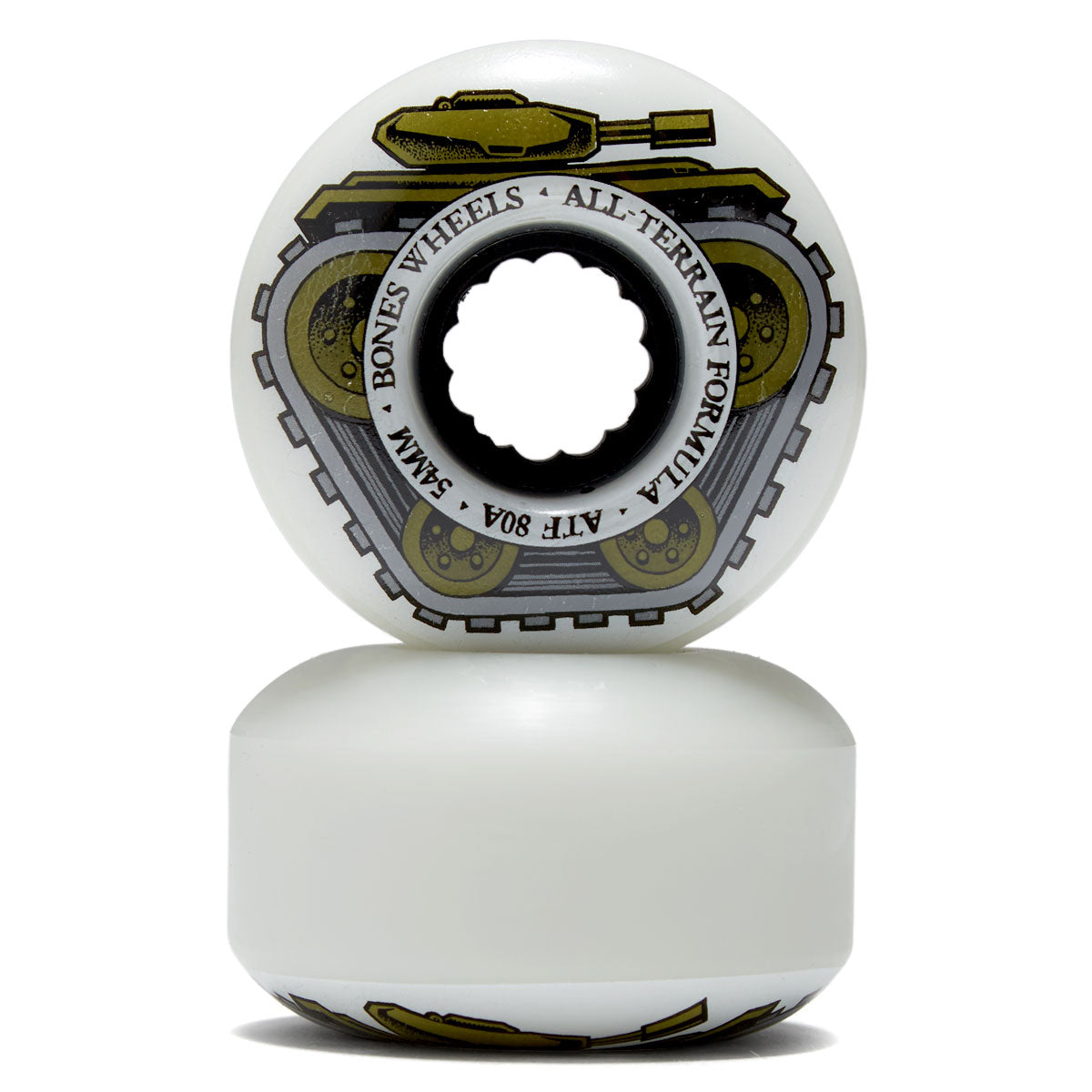 Bones ATF All Tank 80a Skateboard Wheels - 54mm image 2