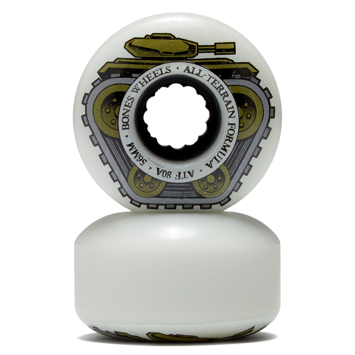 Bones ATF All Tank 80a Skateboard Wheels - 56mm image 2