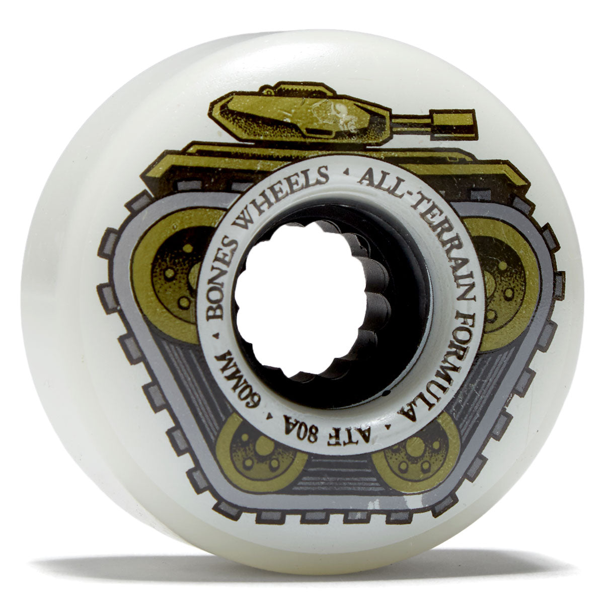 Bones ATF All Tank 80a Skateboard Wheels - 60mm image 1