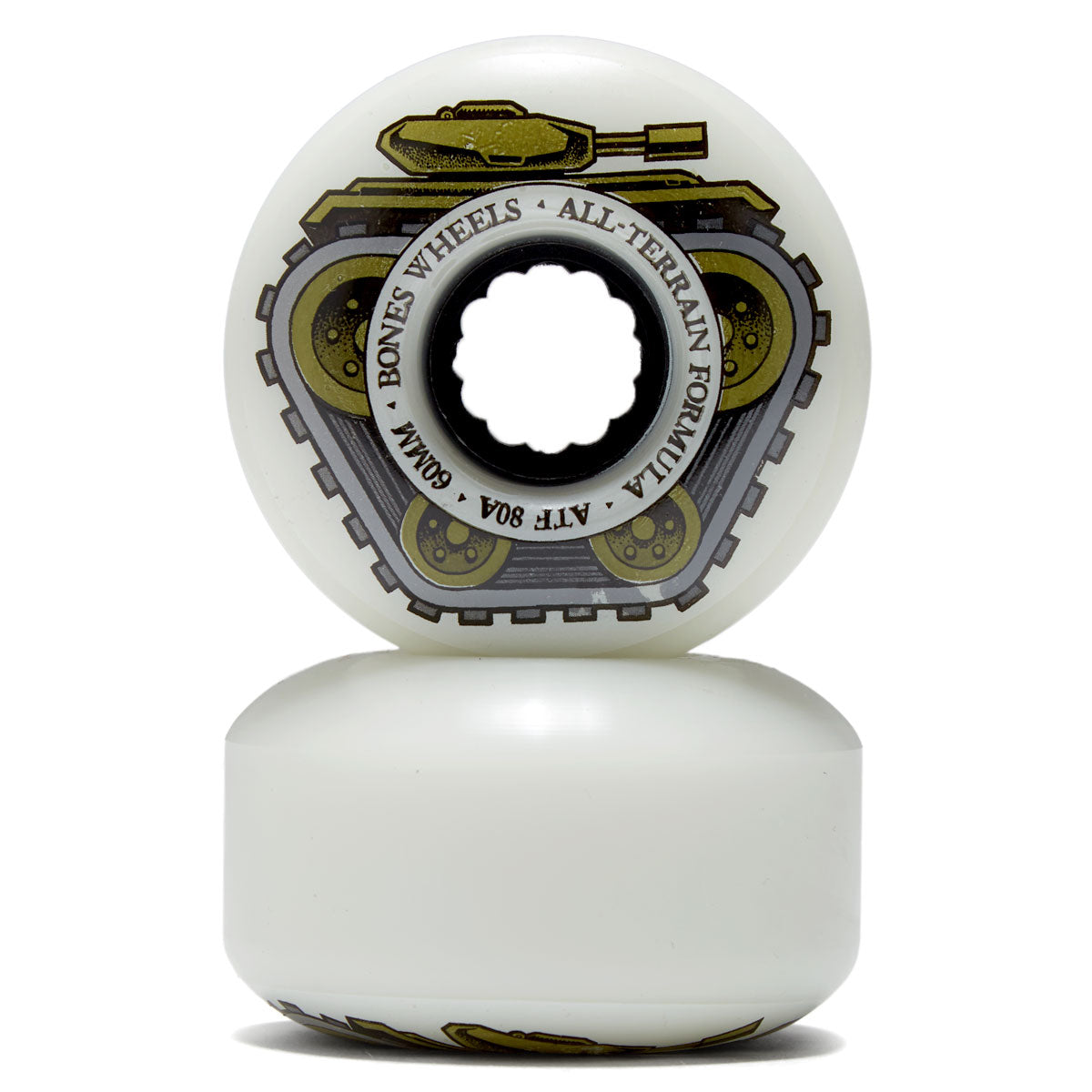 Bones ATF All Tank 80a Skateboard Wheels - 60mm image 2