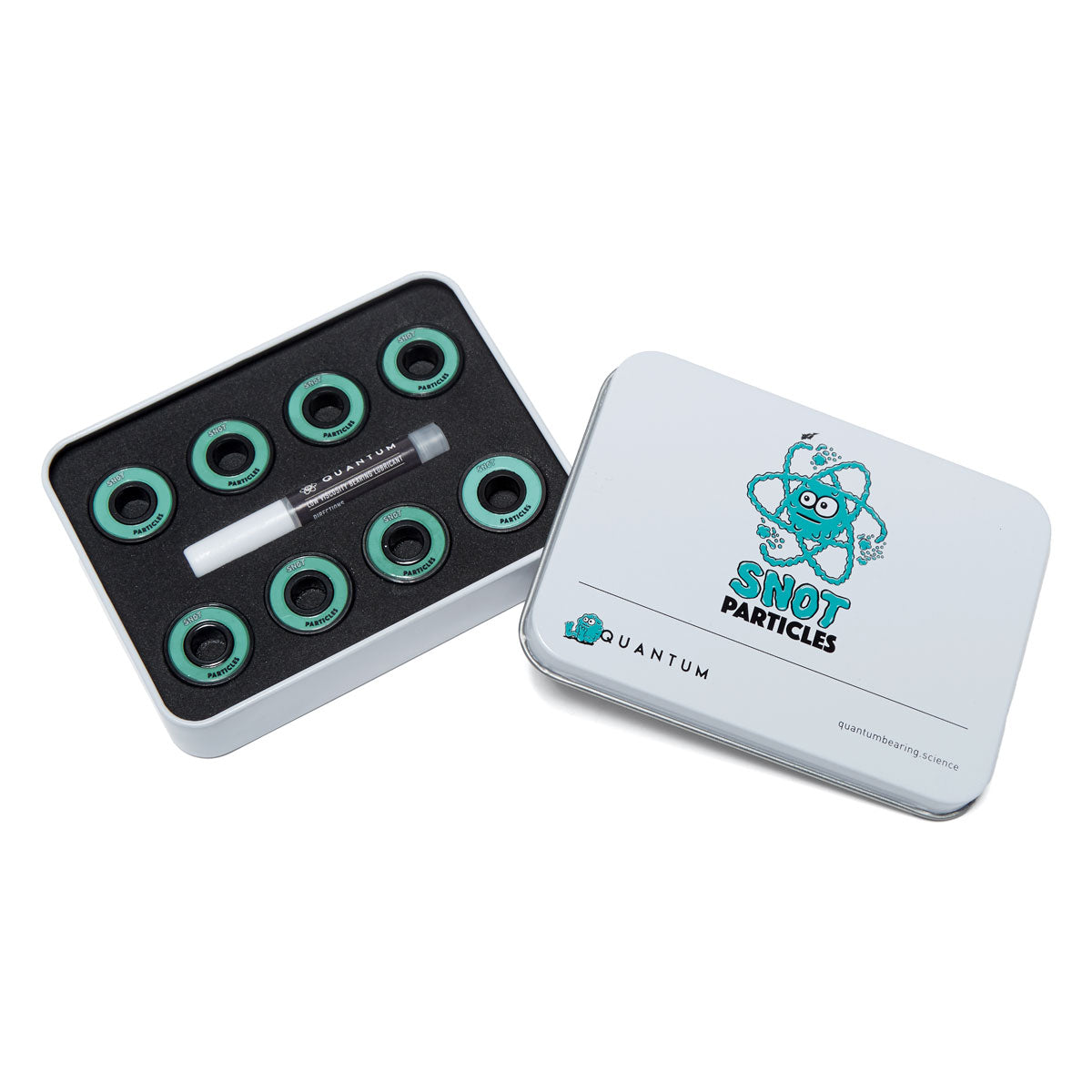 Quantum x SNOT Particles Metallics Bearings - Teal image 2