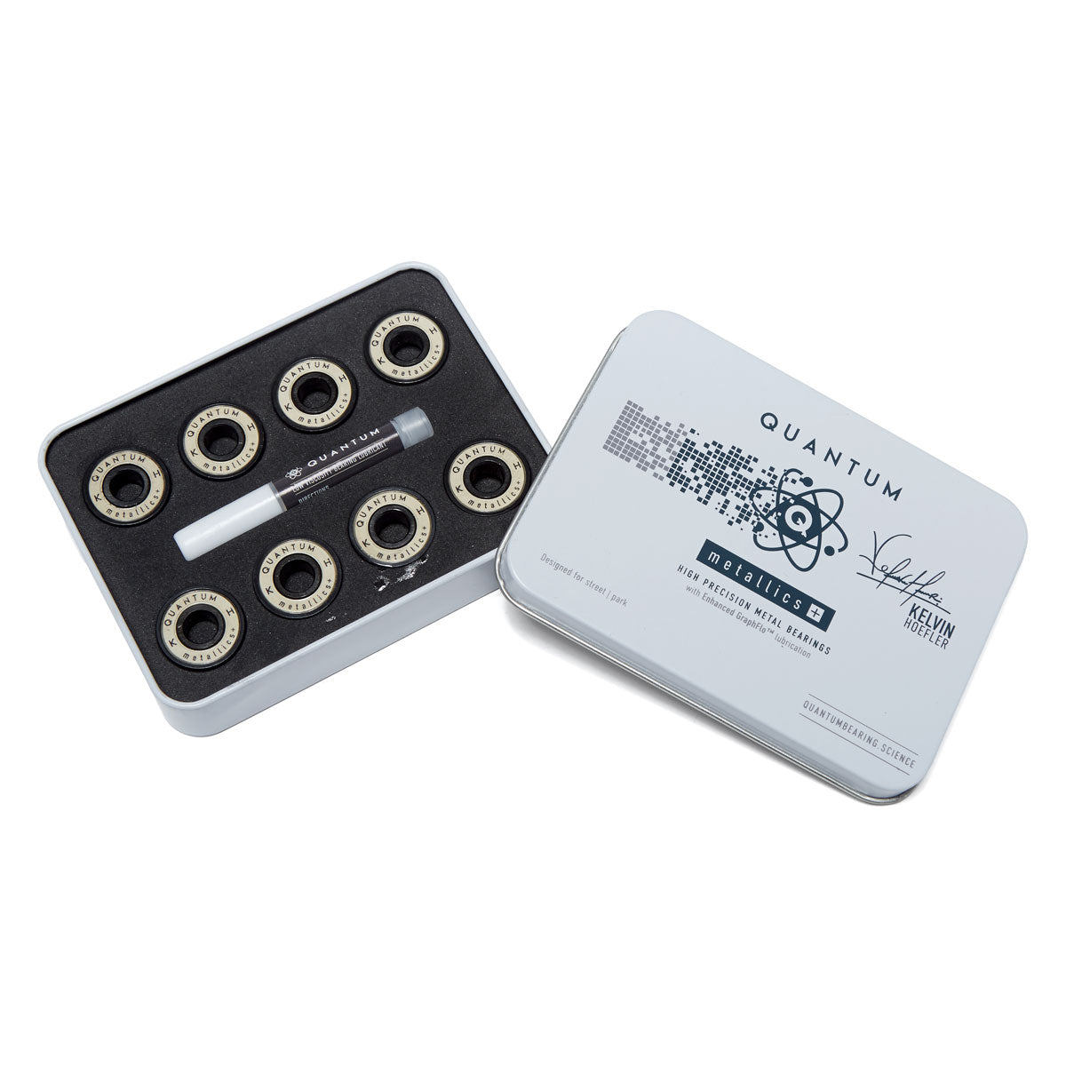 Quantum Kelvin Hoefler Signature Metallics+ Bearings - Cream image 2