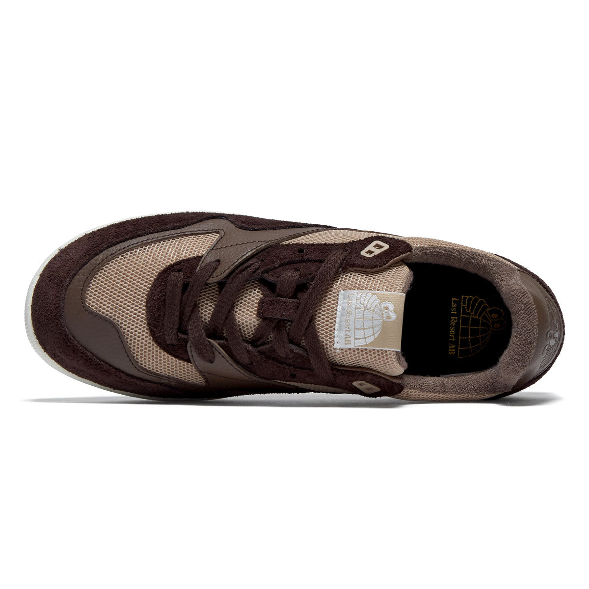 Last Resort AB CM002 Suede Lo Shoes - Pine Cone/White image 3