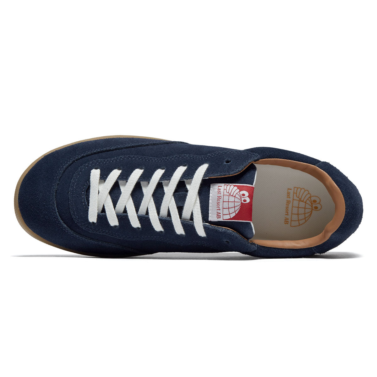 Last Resort AB CM001 Suede Lo Shoes - Old Blue/Gum image 3