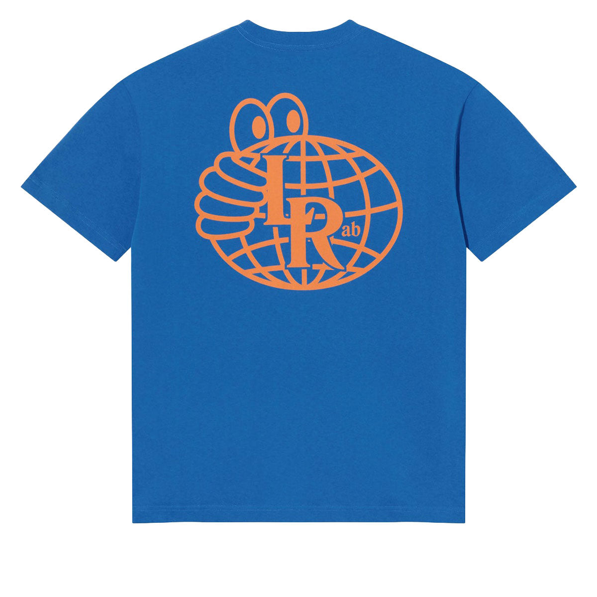 Last Resort AB Atlas Monogram T-Shirt - Royal Blue/Sunset Orange image 1