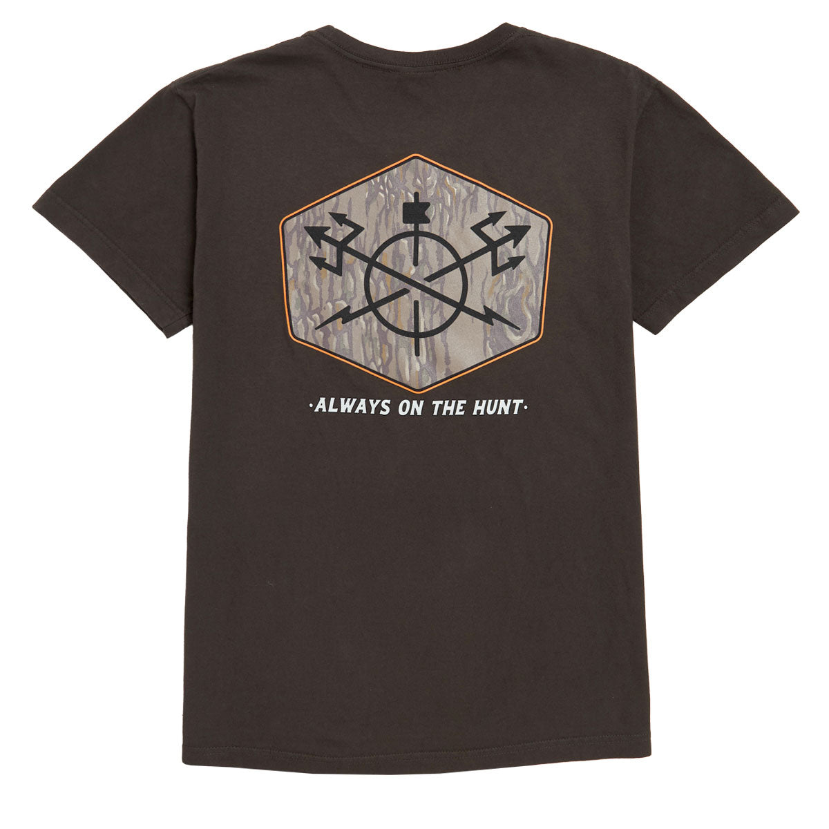 Dark Seas Solid Oak T-Shirt - Bristol Black image 1