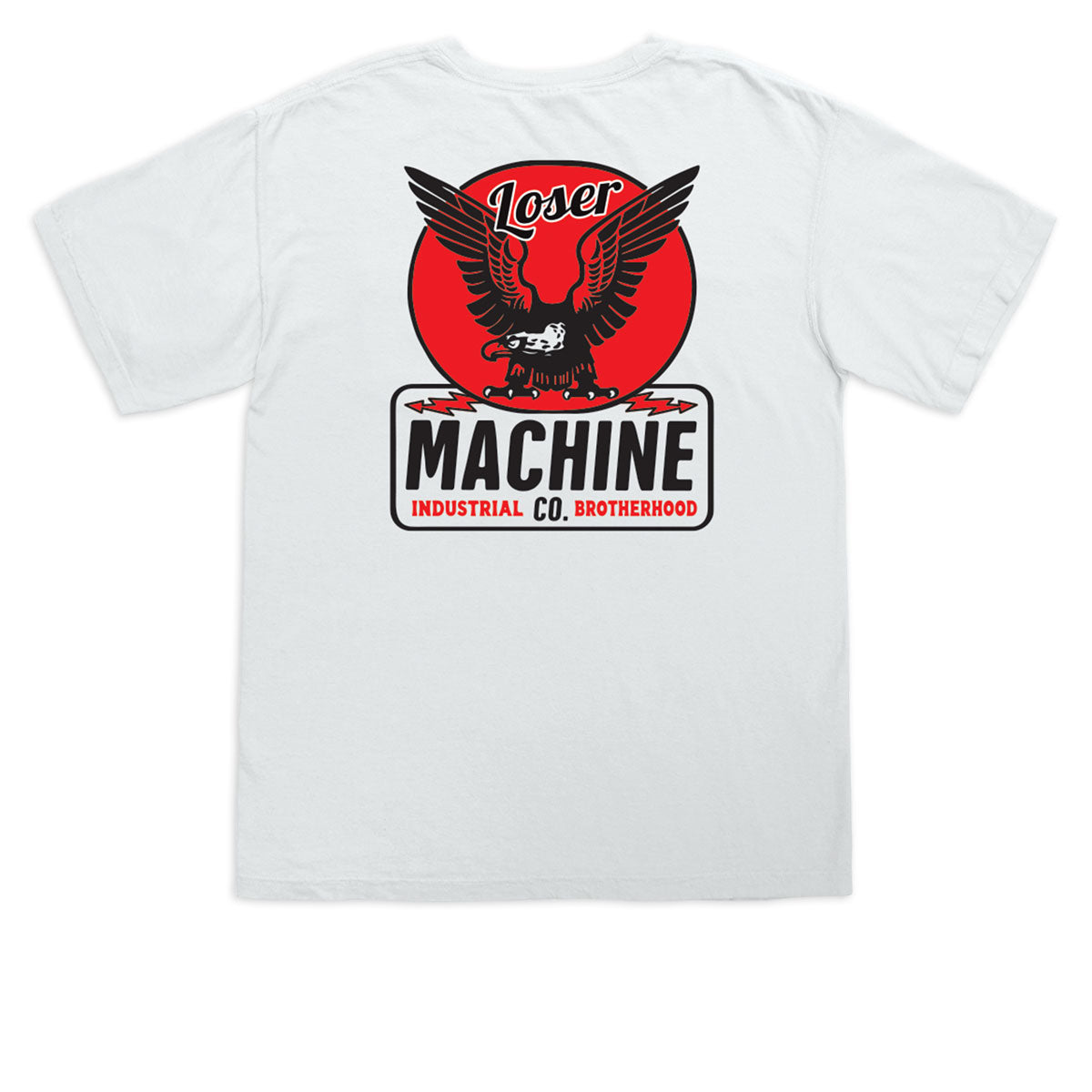 Loser Machine Powerband Pocket T-Shirt - White image 2