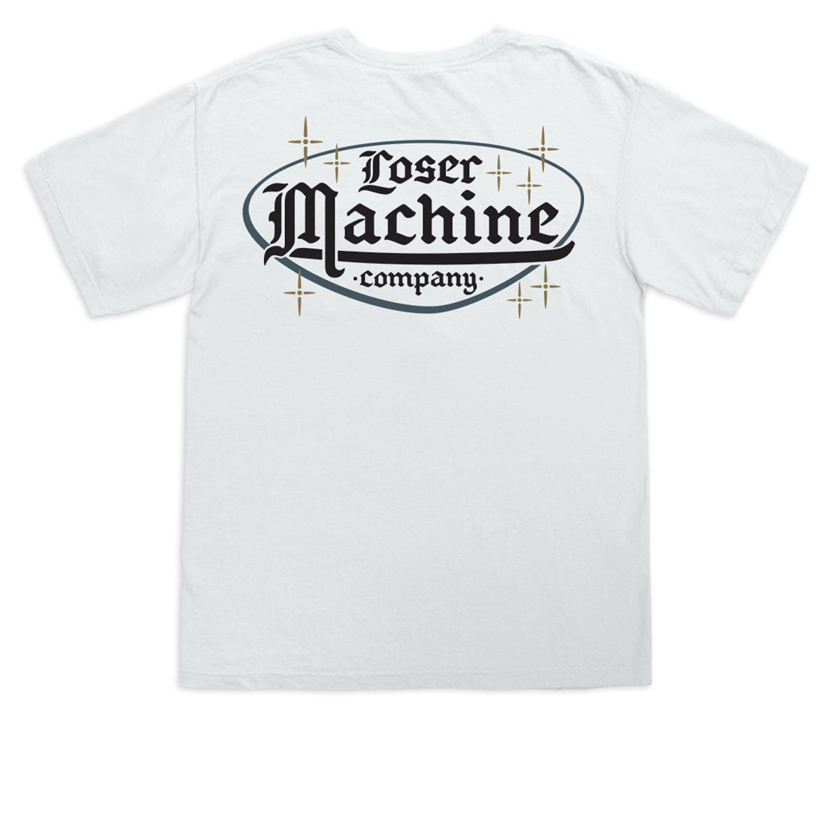 Loser Machine Smoking Lounge Pocket T-Shirt - White image 2