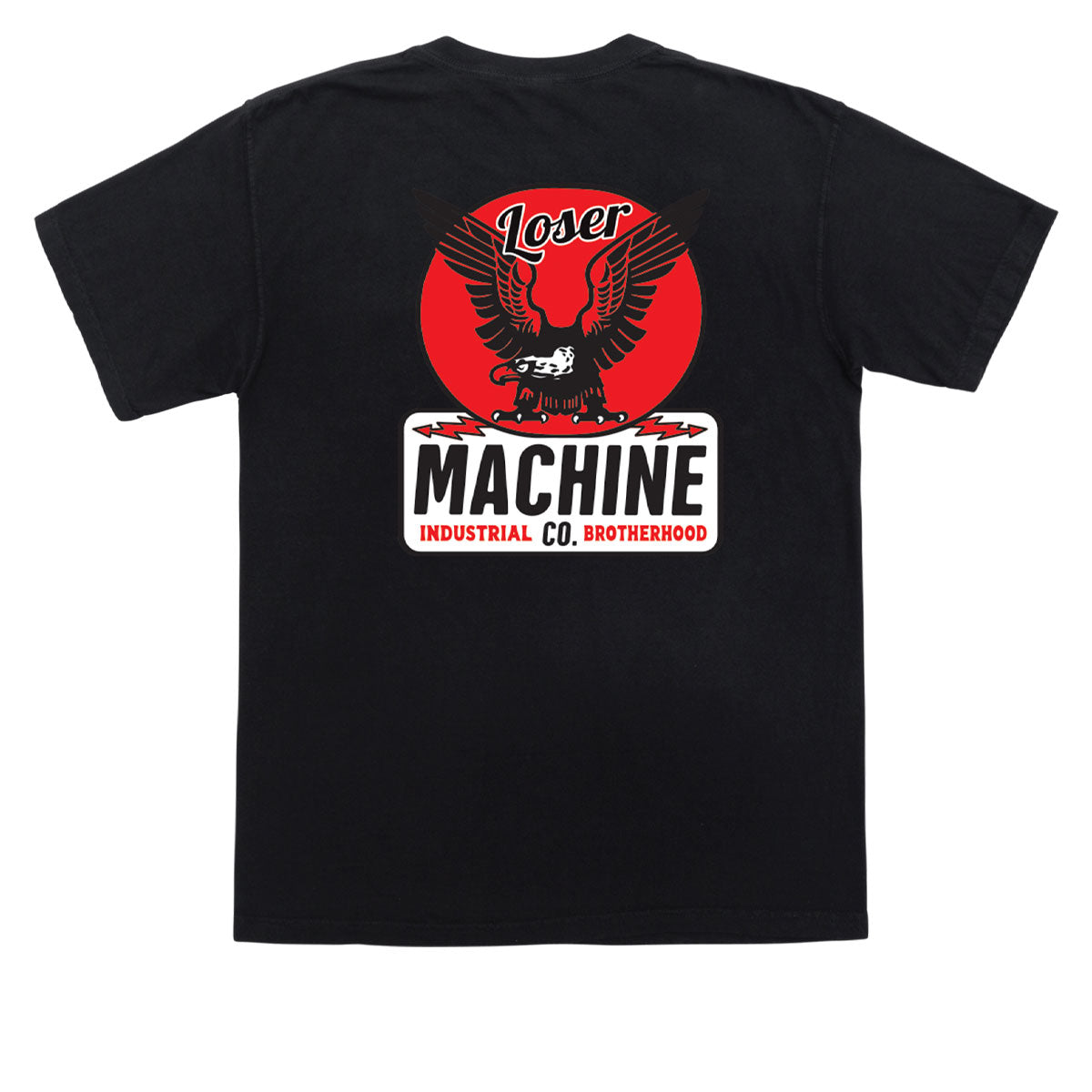 Loser Machine Powerband Pocket T-Shirt - Black image 2