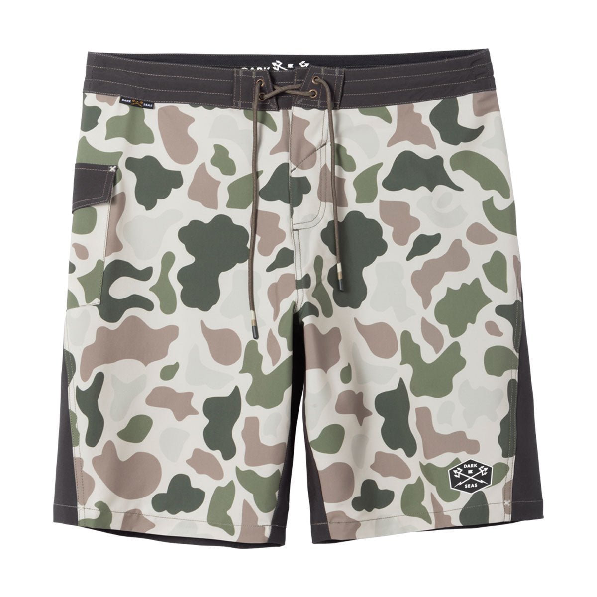 Dark Seas Deepwater Boardshorts - Camo/Black image 1