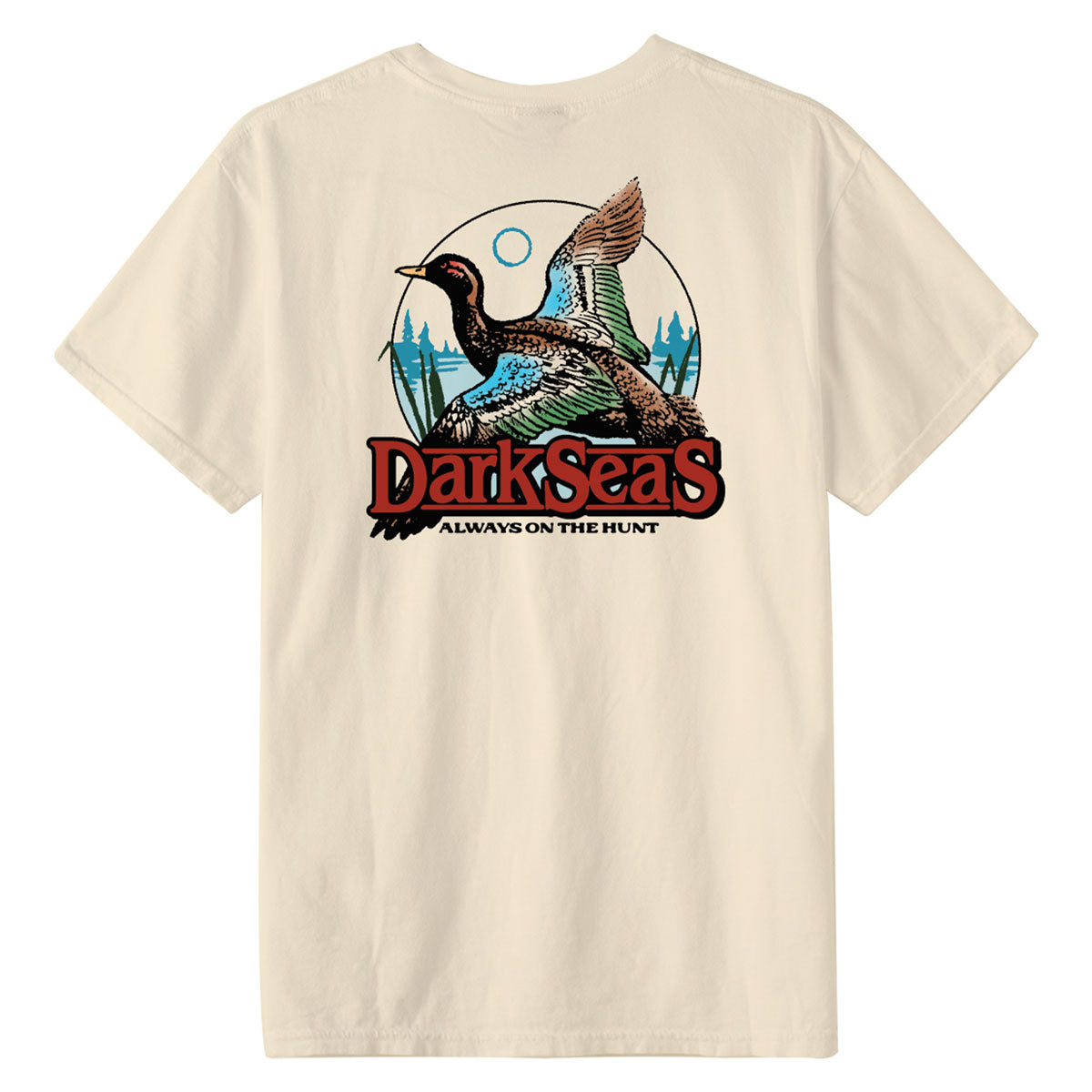 Dark Seas Duck Pond T-Shirt - Tofu image 1