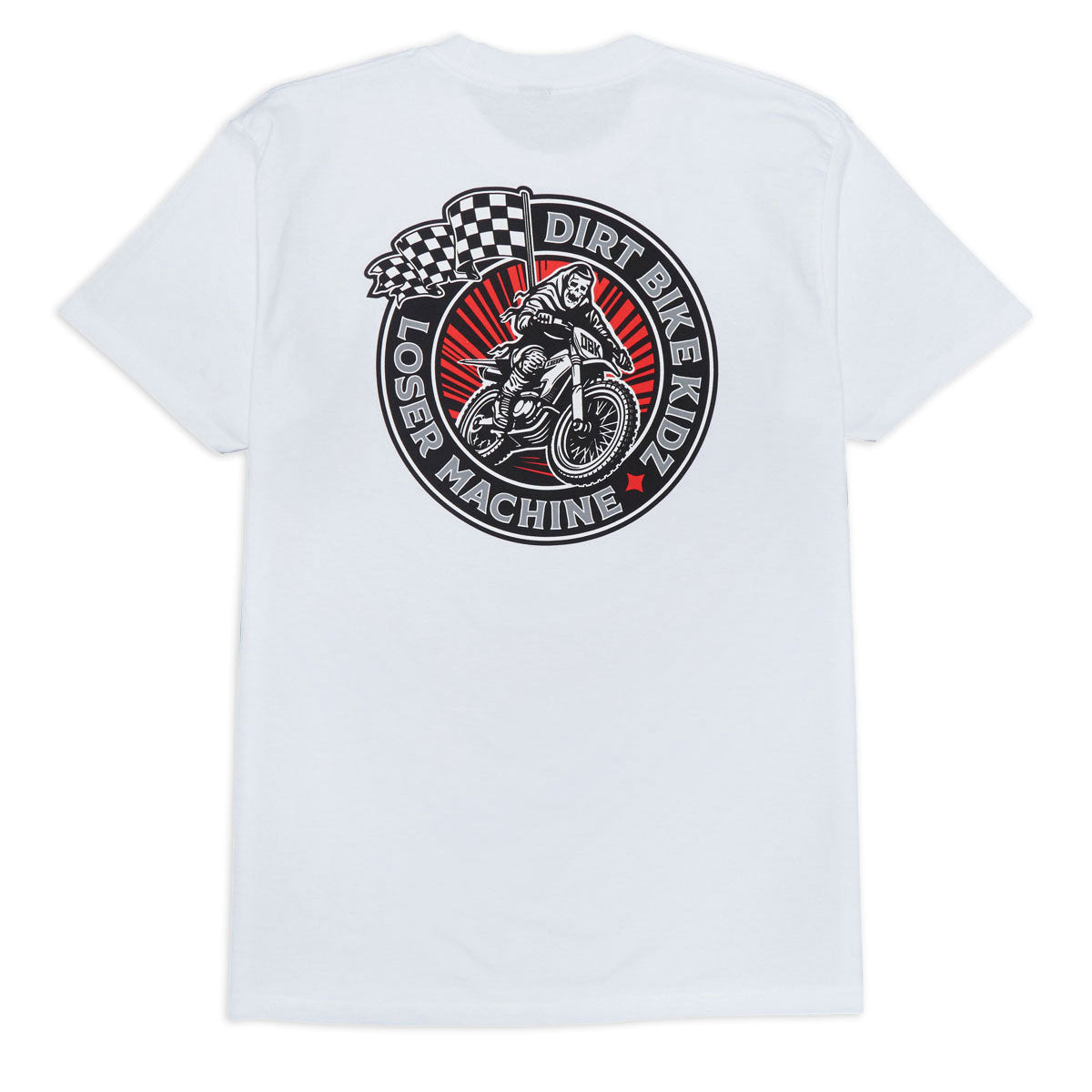 Loser Machine Death Race T-Shirt - White image 1