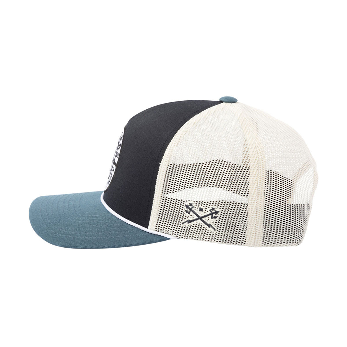 Dark Seas Lodgepole Hat - Navy/White image 3
