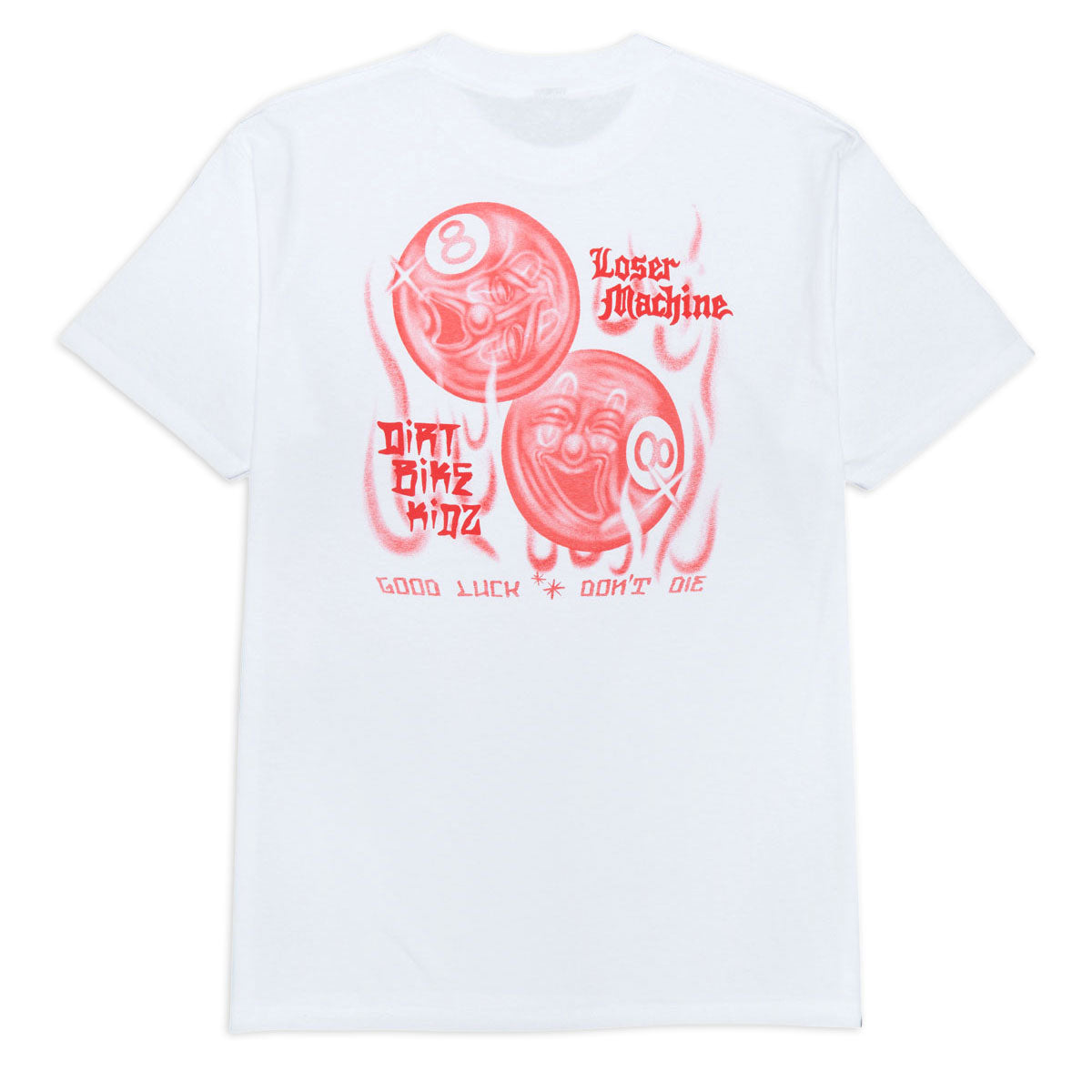 Loser Machine 8 Ballerz T-Shirt - White image 1