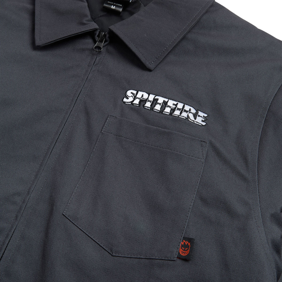 Spitfire Burnout Jacket - Charcoal image 4