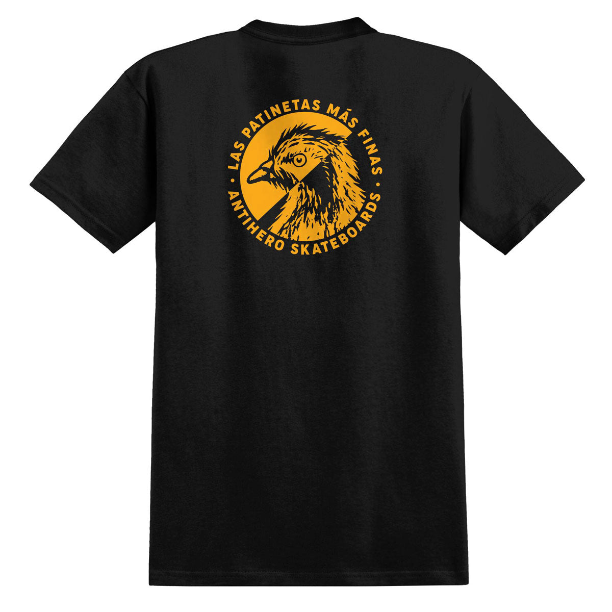 Anti-Hero Refrescos Pocket T-Shirt - Black/Yellow Prints image 2