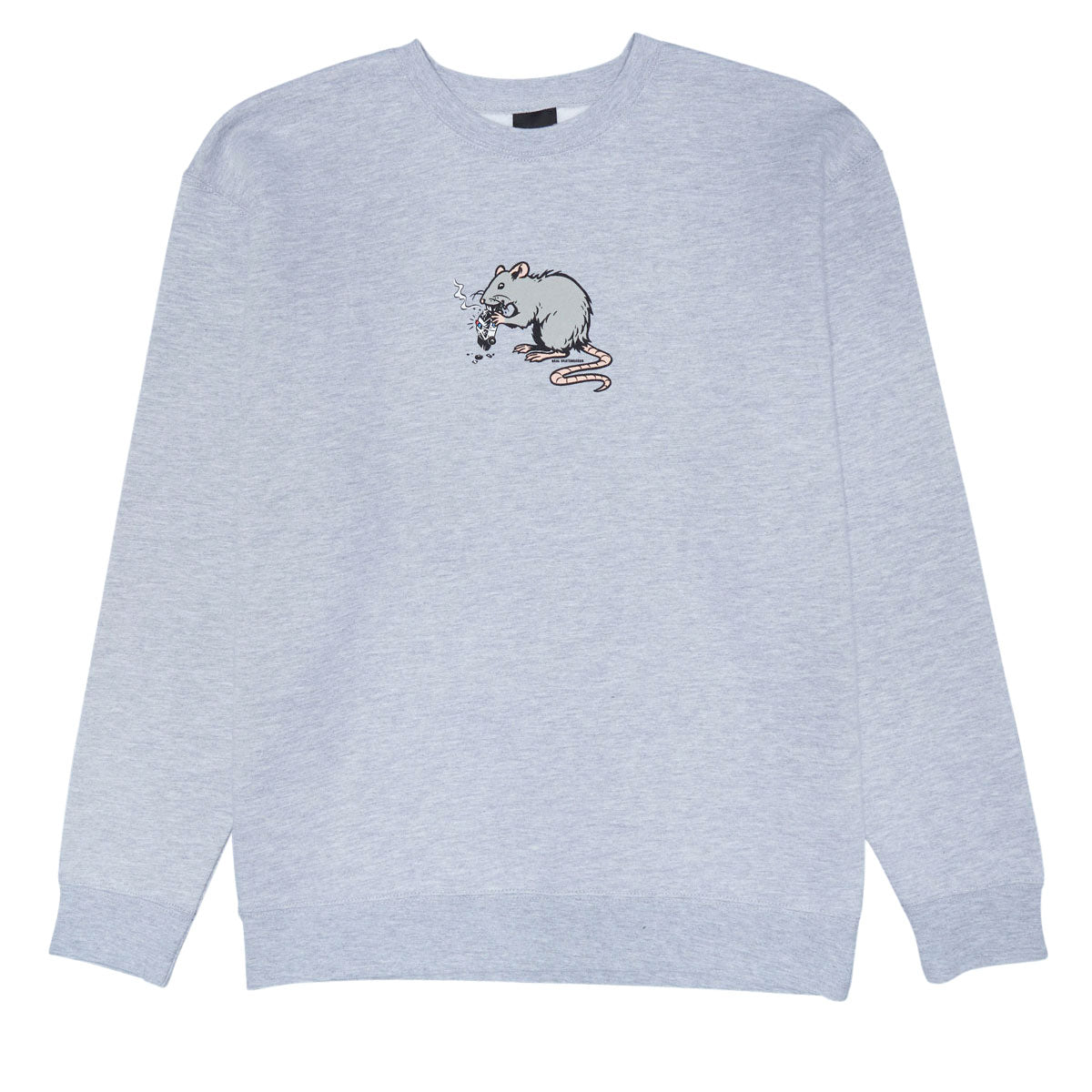 Real Street Cleaner Sweatshirt - Grey Heather/Multi Color Print image 1