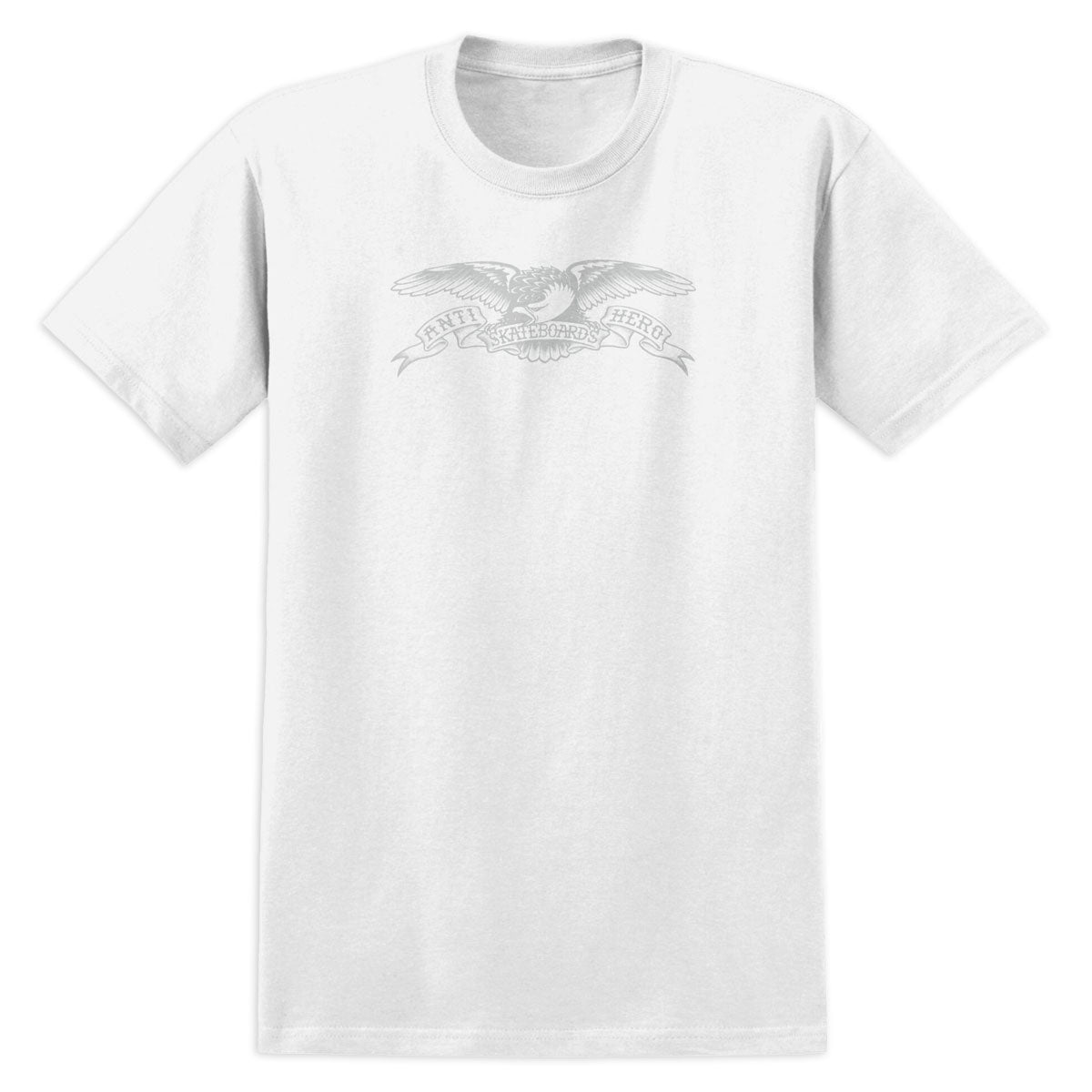 Anti-Hero Basic Eagle T-Shirt - White/Grey image 1