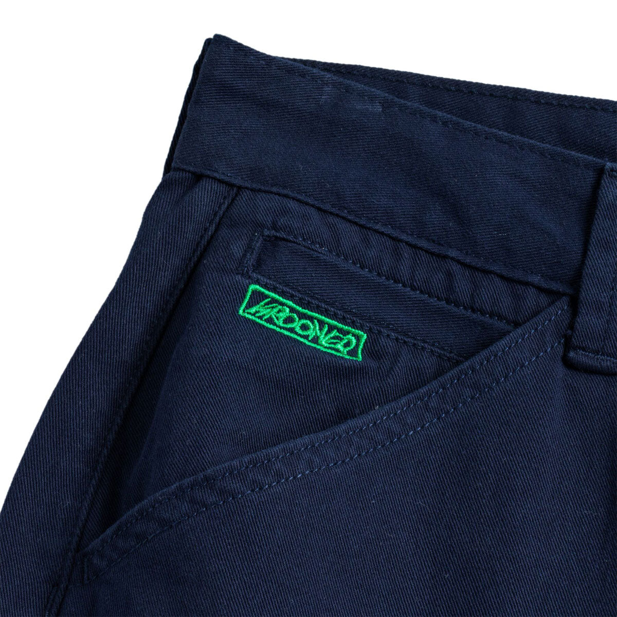 Krooked Eyes Twill Pants - Navy/Green image 3