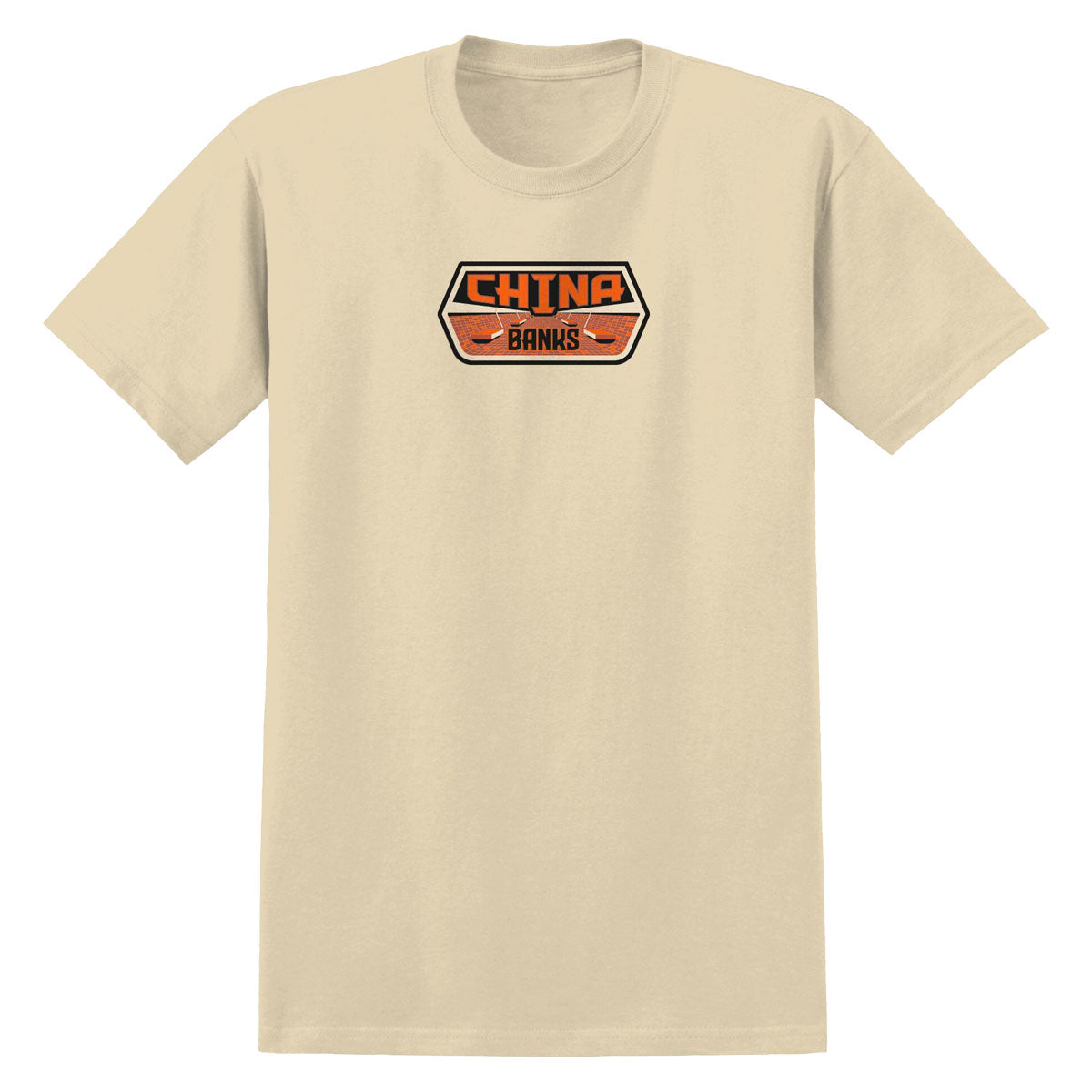 Real China Banks T-Shirt - Cream image 1
