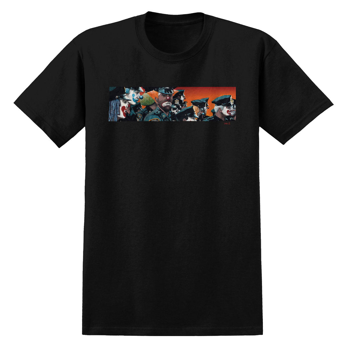 Real Clown Cops T-Shirt - Black image 1