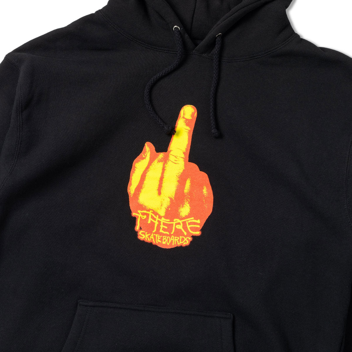 There Up Yours Hoodie - Black/Red/Yellow image 2