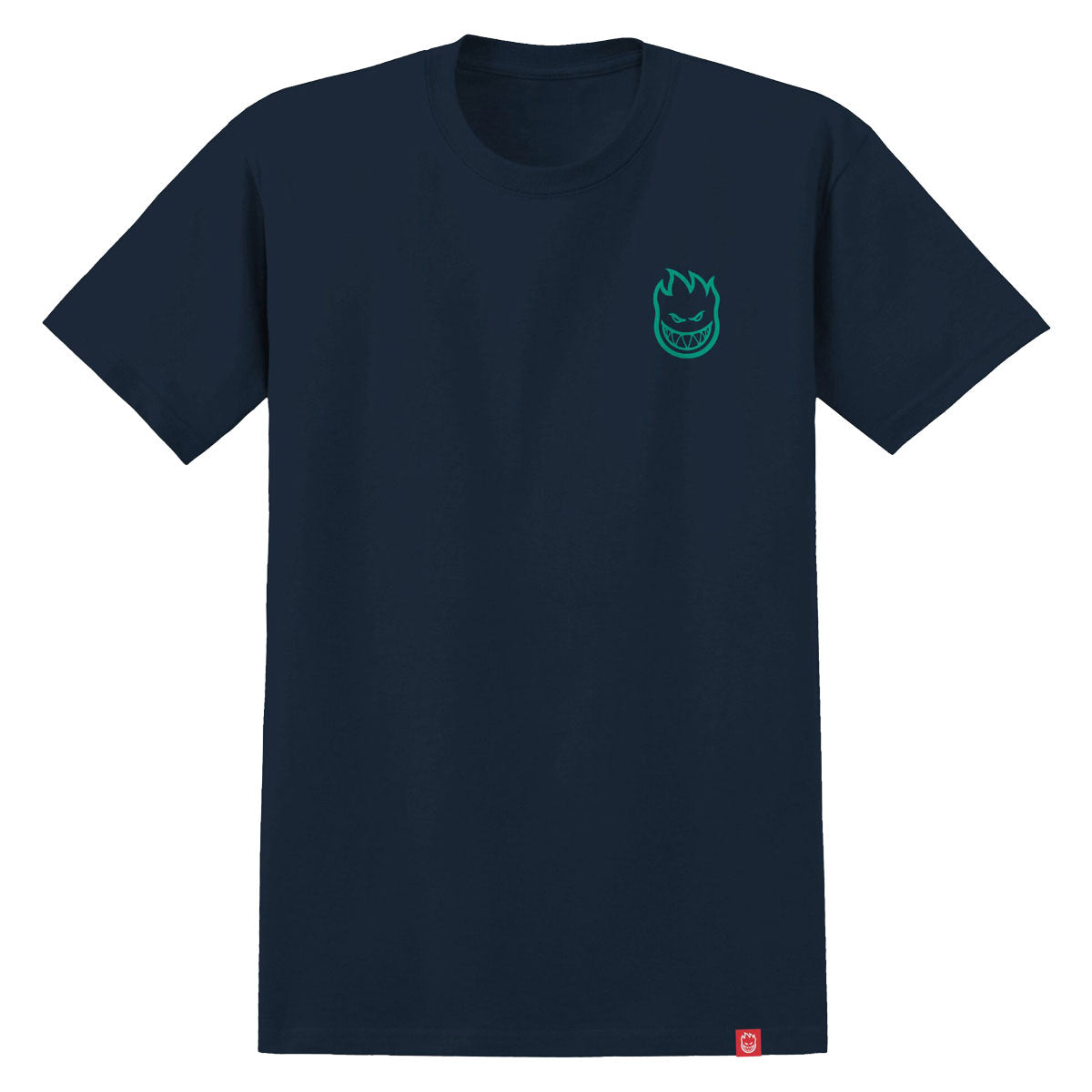 Spitfire Floral Classic T-Shirt - True Navy/Multi Color image 2