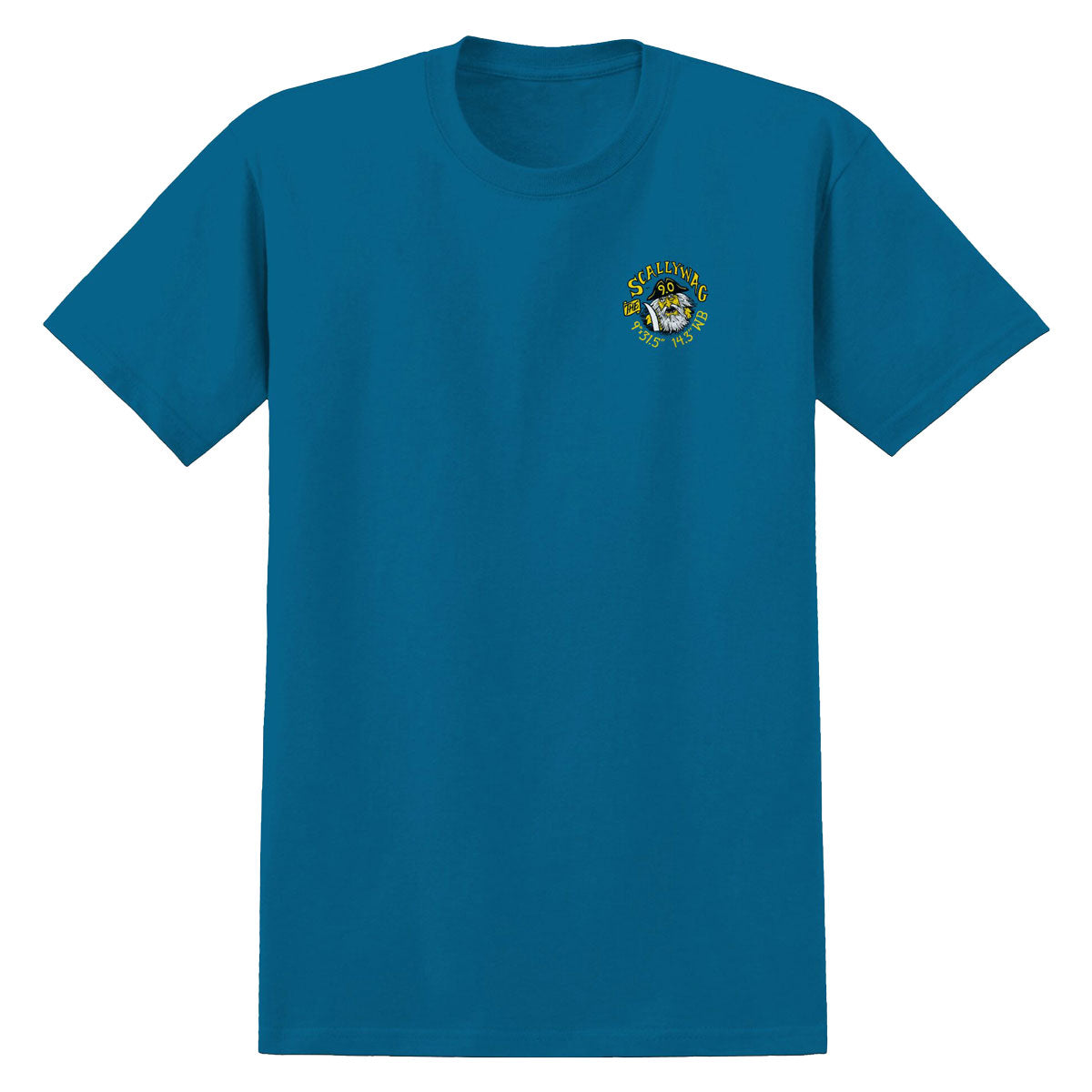 Anti-Hero Scallywag T-Shirt - Sea Blue image 2
