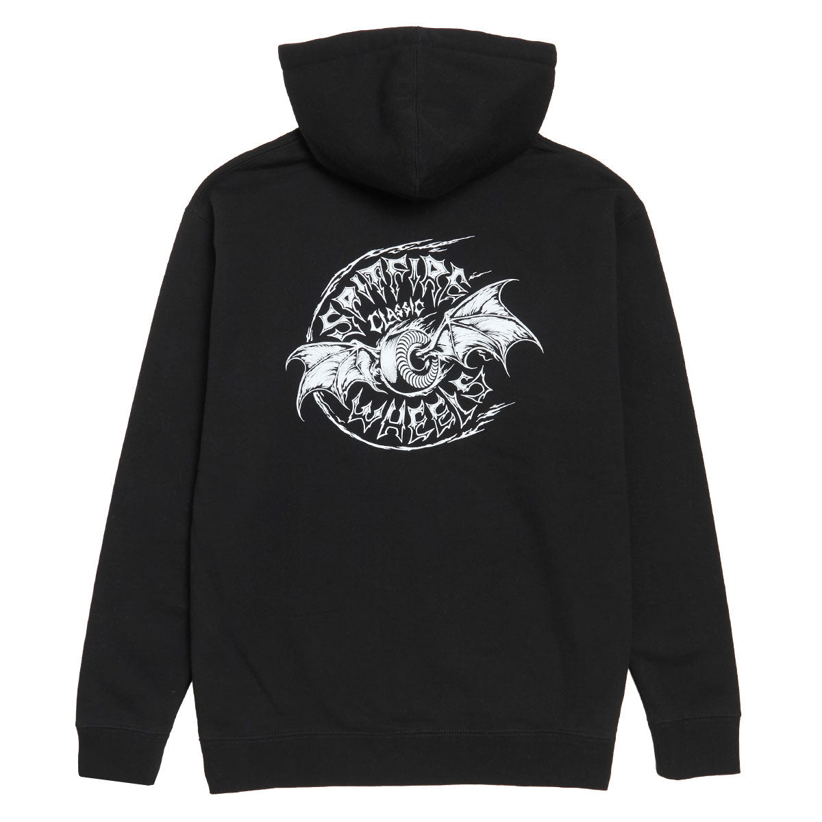 Spitfire Batwing Classic Hoodie - Black/White image 1