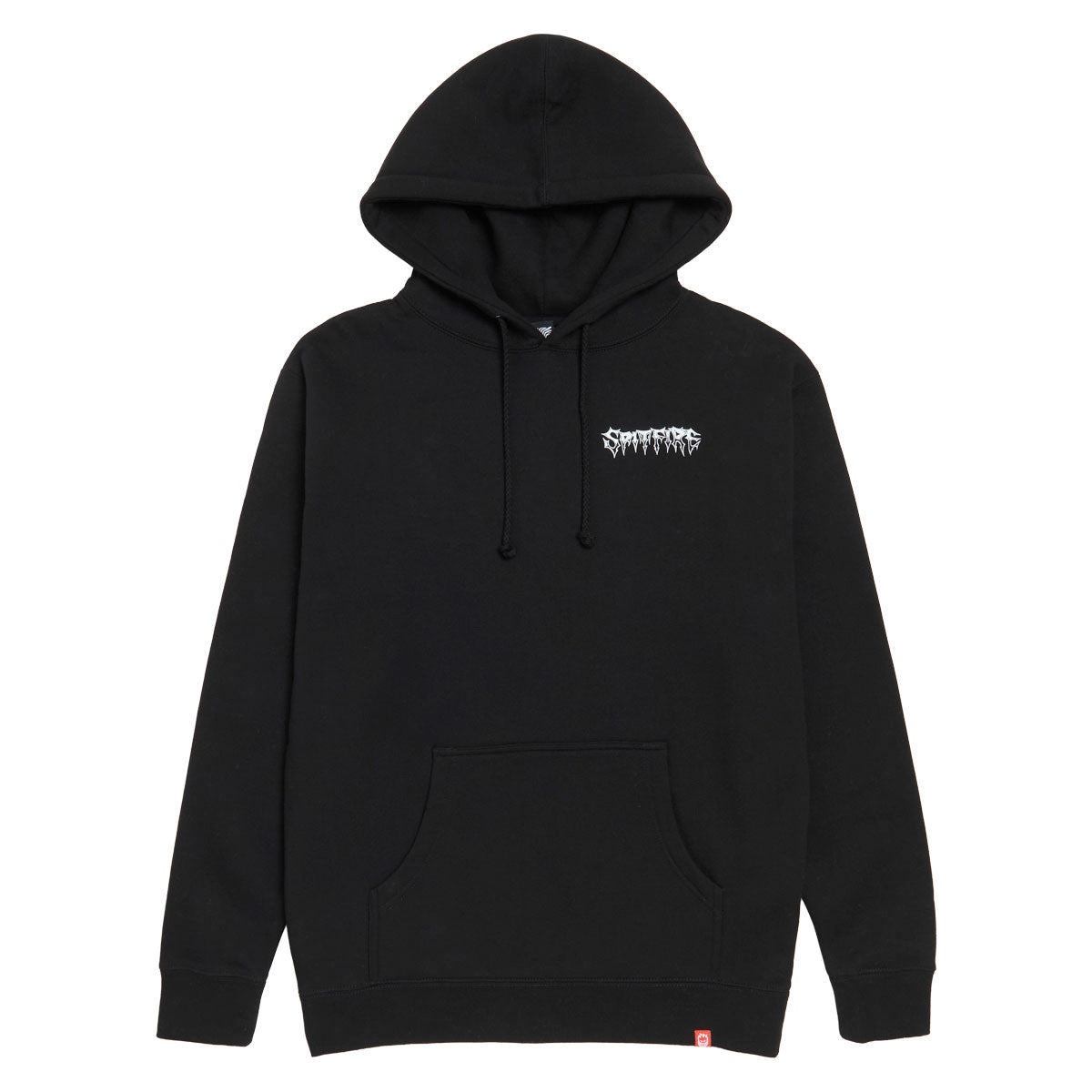 Spitfire Batwing Classic Hoodie - Black/White image 2