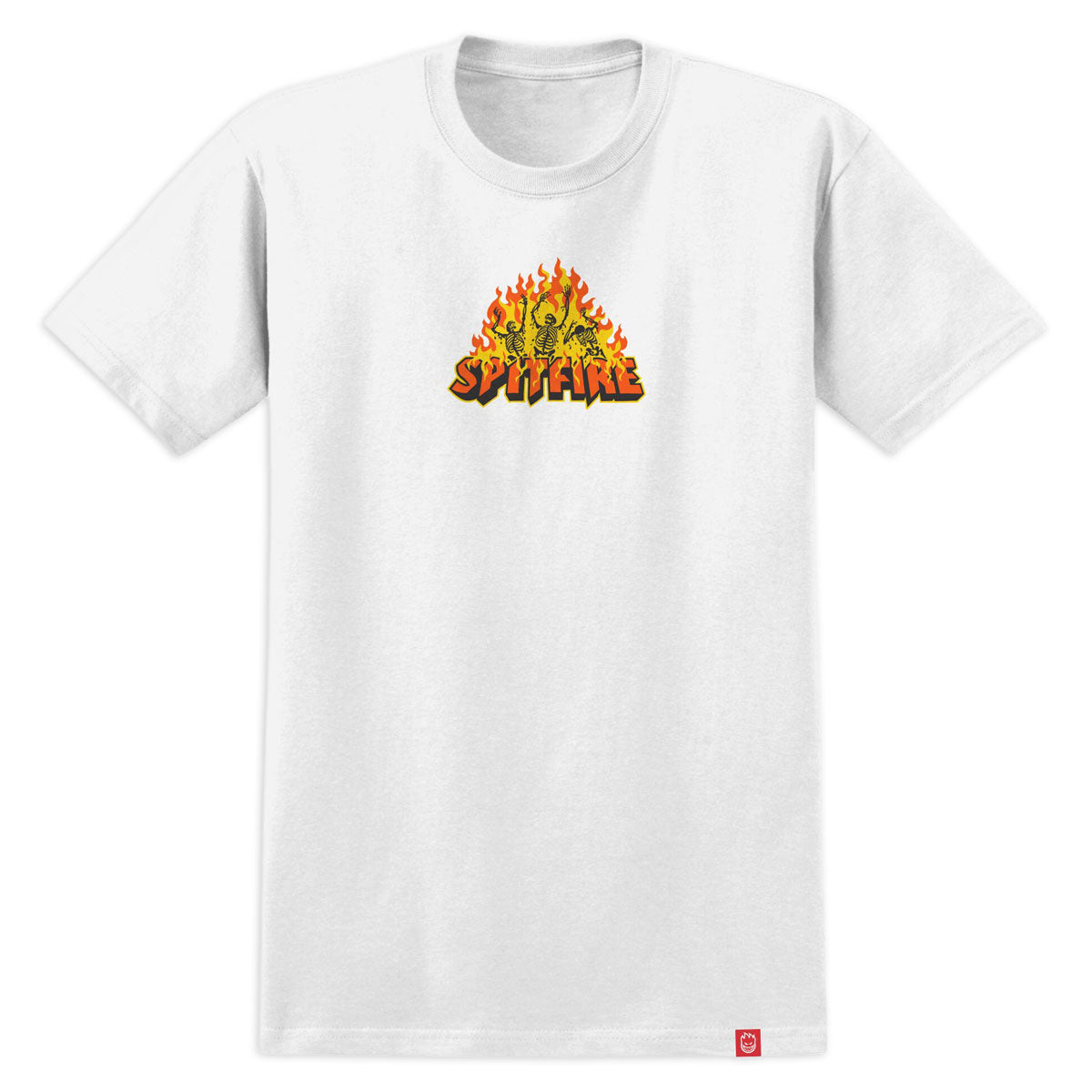 Spitfire Hellfire T-Shirt - White/Multi image 1