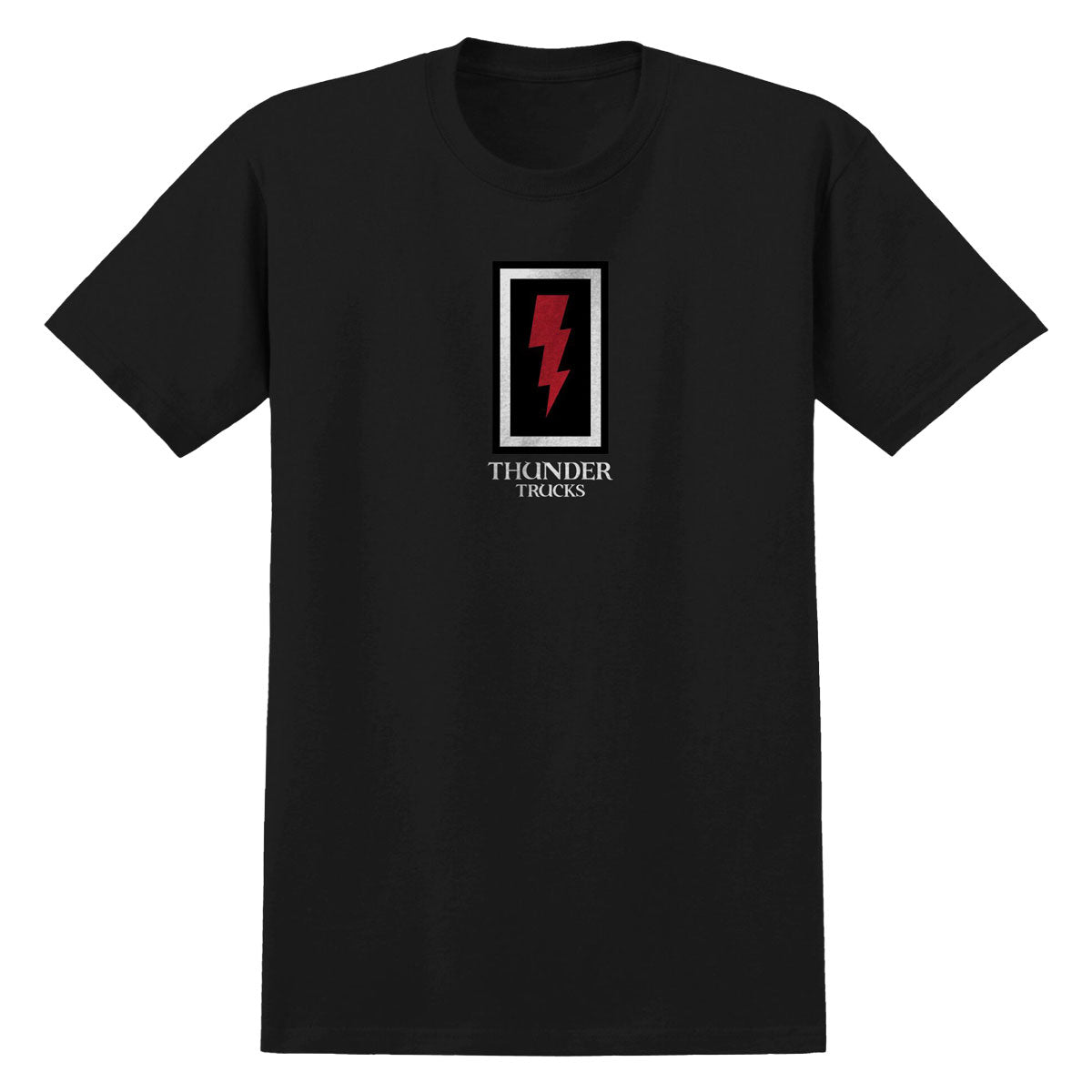 Thunder Boxed Bolt T-Shirt - Black/Red/White/Black image 1