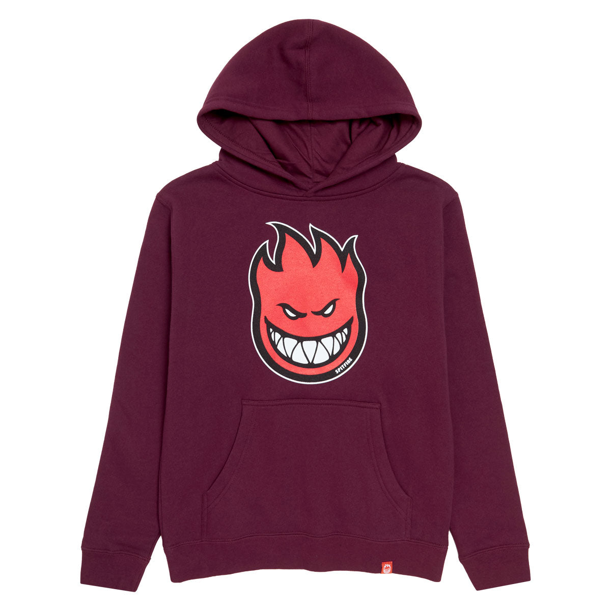 Spitfire Youth Bighead Fill Hoodie - Maroon/Black/Red/White image 1