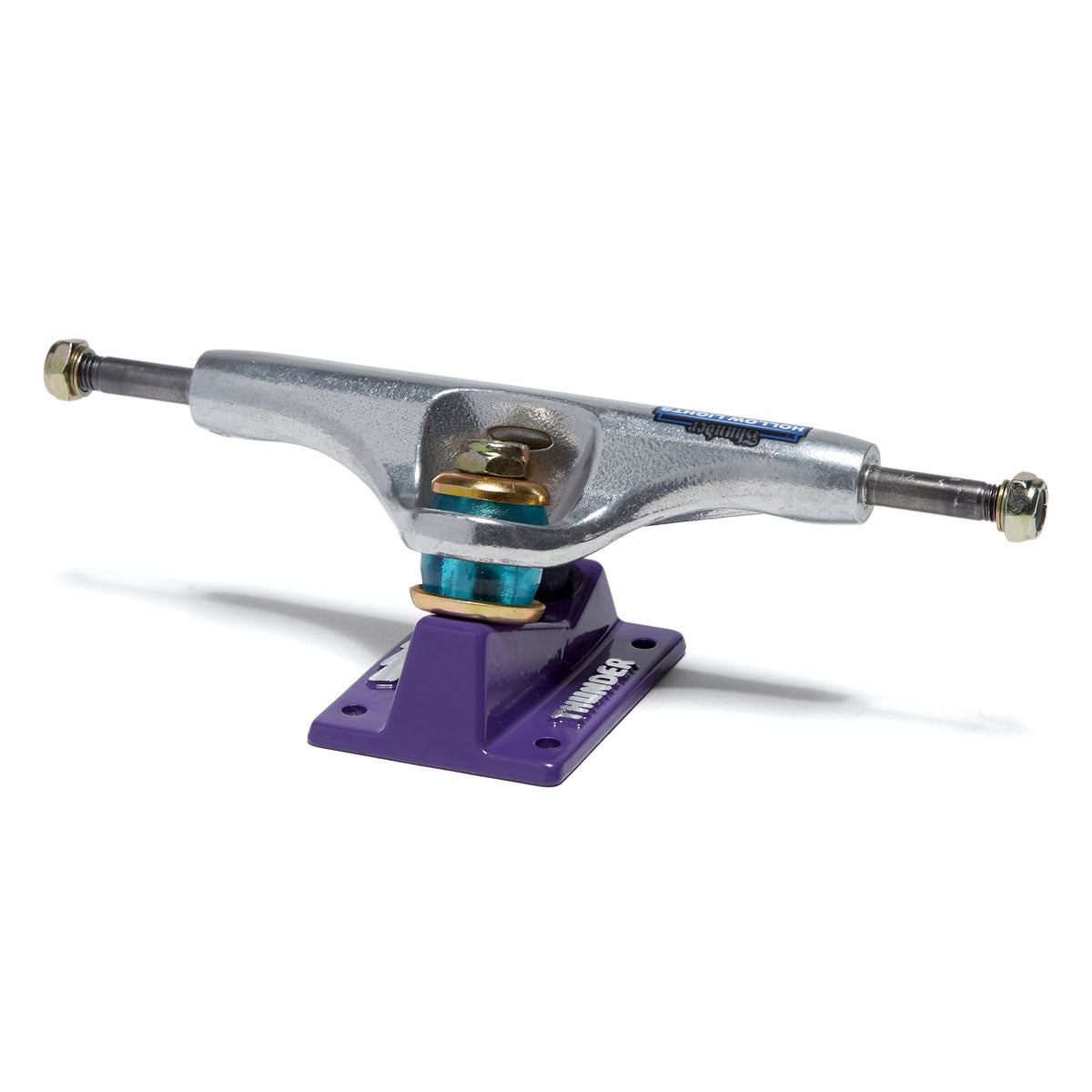 Thunder Dashawn Jordan Diamondback Hollow Lights Skateboard Trucks - Polished/Purple - 148mm image 2