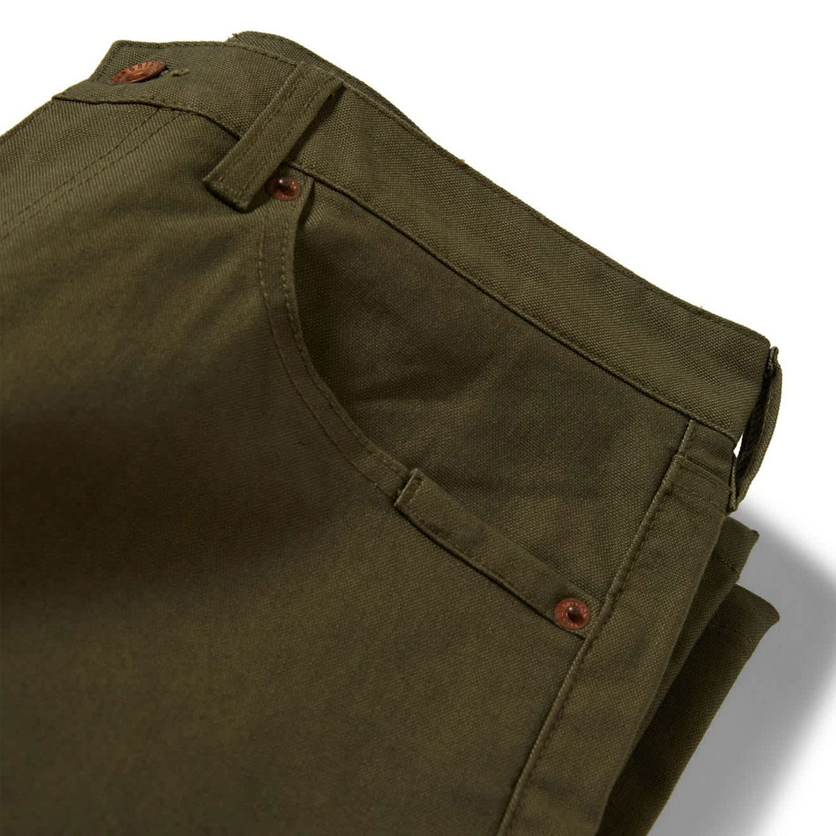 Brixton Builders 5 Pocket Pants - Ivy Green image 2