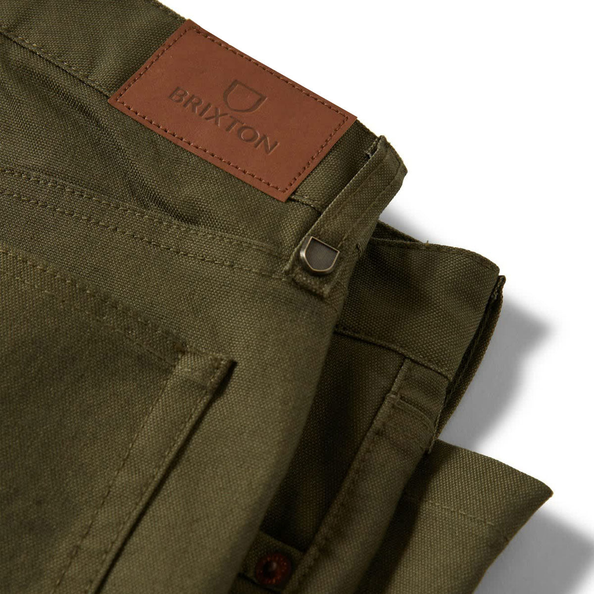 Brixton Builders 5 Pocket Pants - Ivy Green image 3