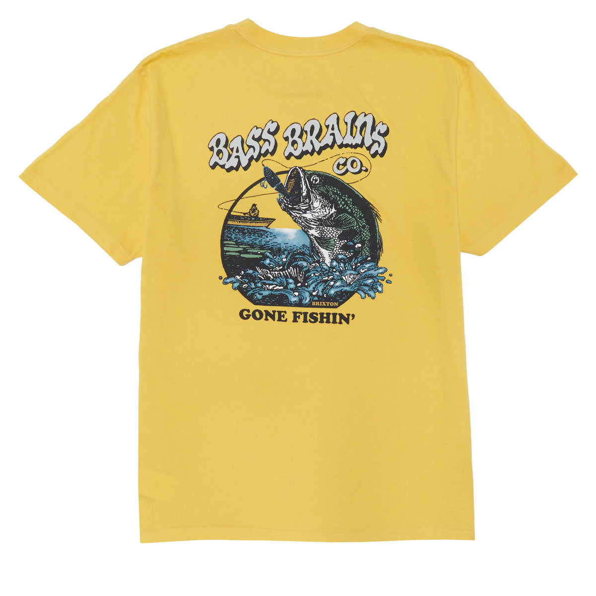 Brixton Bass Brains Gf T-Shirt - Ray image 1